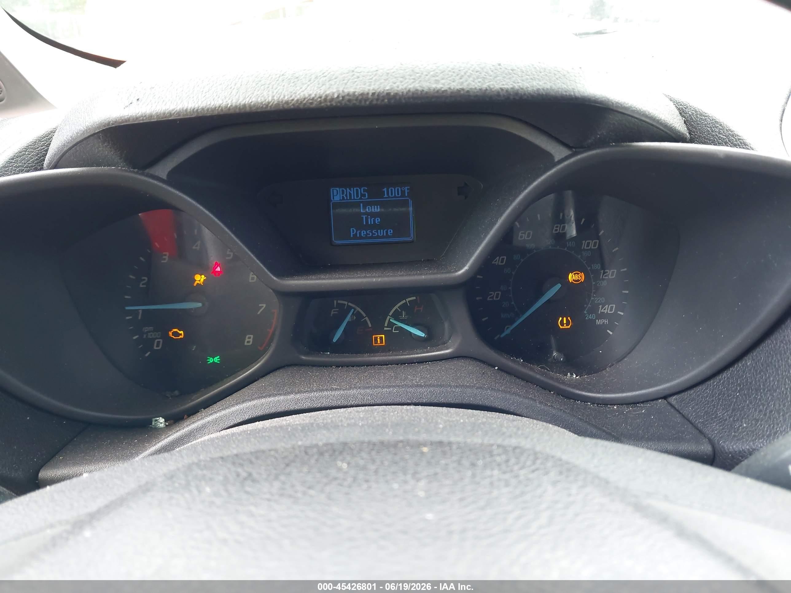 2015 Ford Transit Connect Xl Red vin: NM0LS7E77F1185041