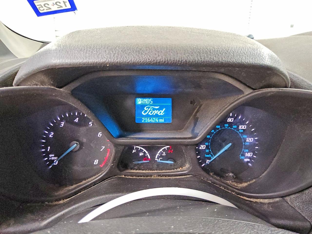 2015 Ford Transit Connect Xl White vin: NM0LS7E77F1193284