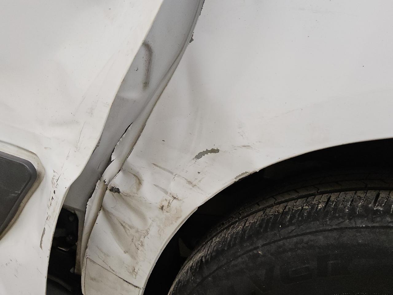2015 Ford Transit Connect Xl White vin: NM0LS7E77F1193284 Damage: Left Qtr Panel, Broken, Replacement Required
