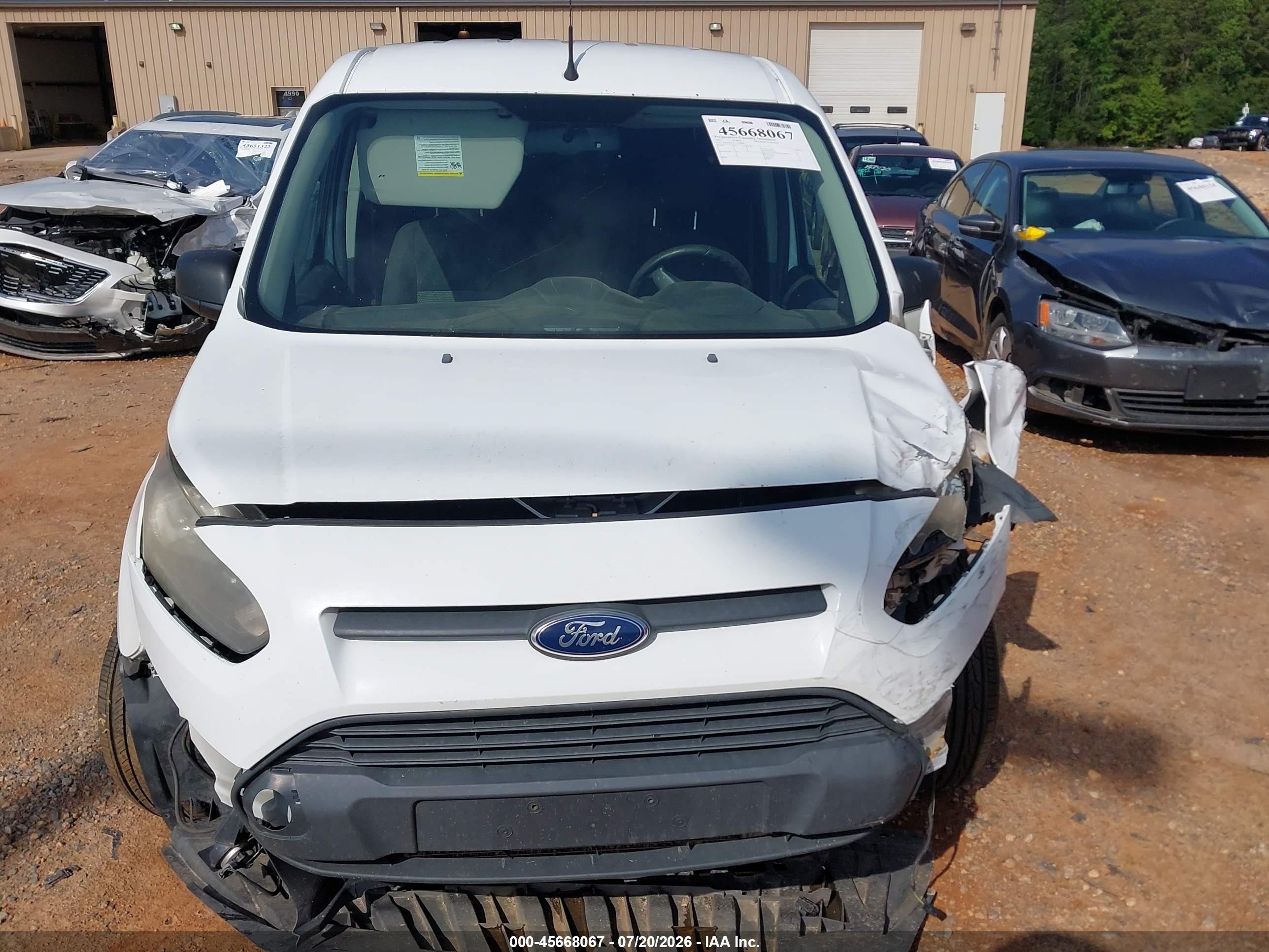 2015 Ford Transit Connect Xl White vin: NM0LS7E77F1193804