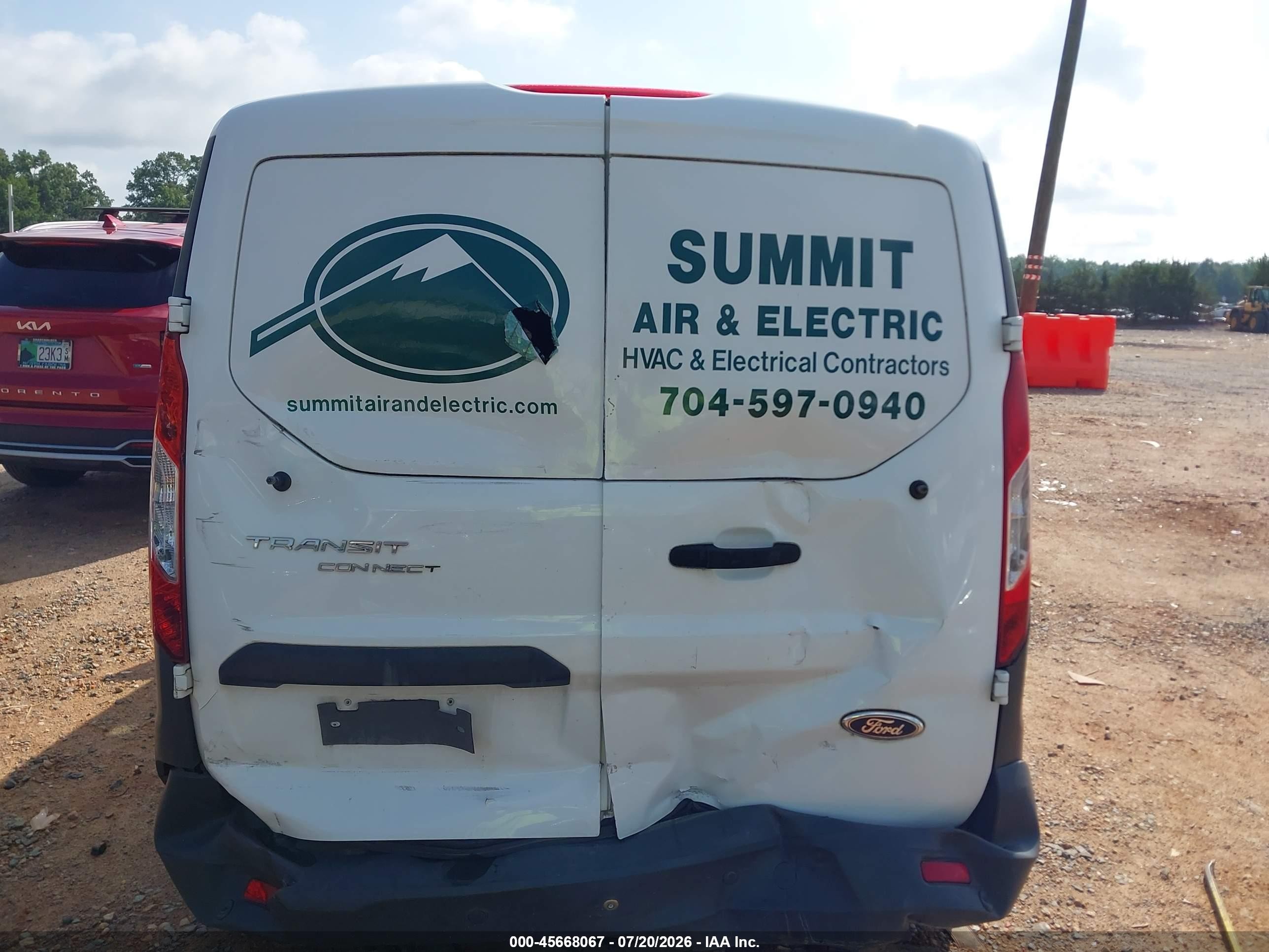 2015 Ford Transit Connect Xl White vin: NM0LS7E77F1193804
