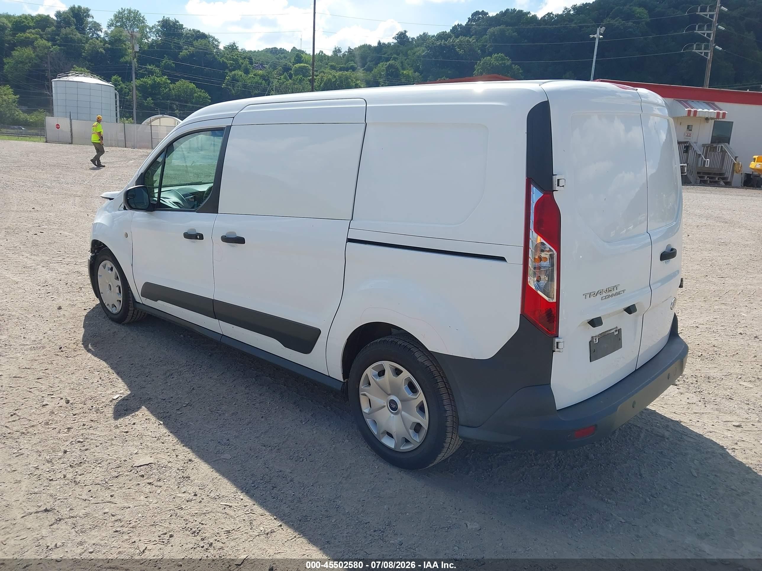 2015 Ford Transit Connect Xl White vin: NM0LS7E78F1211100