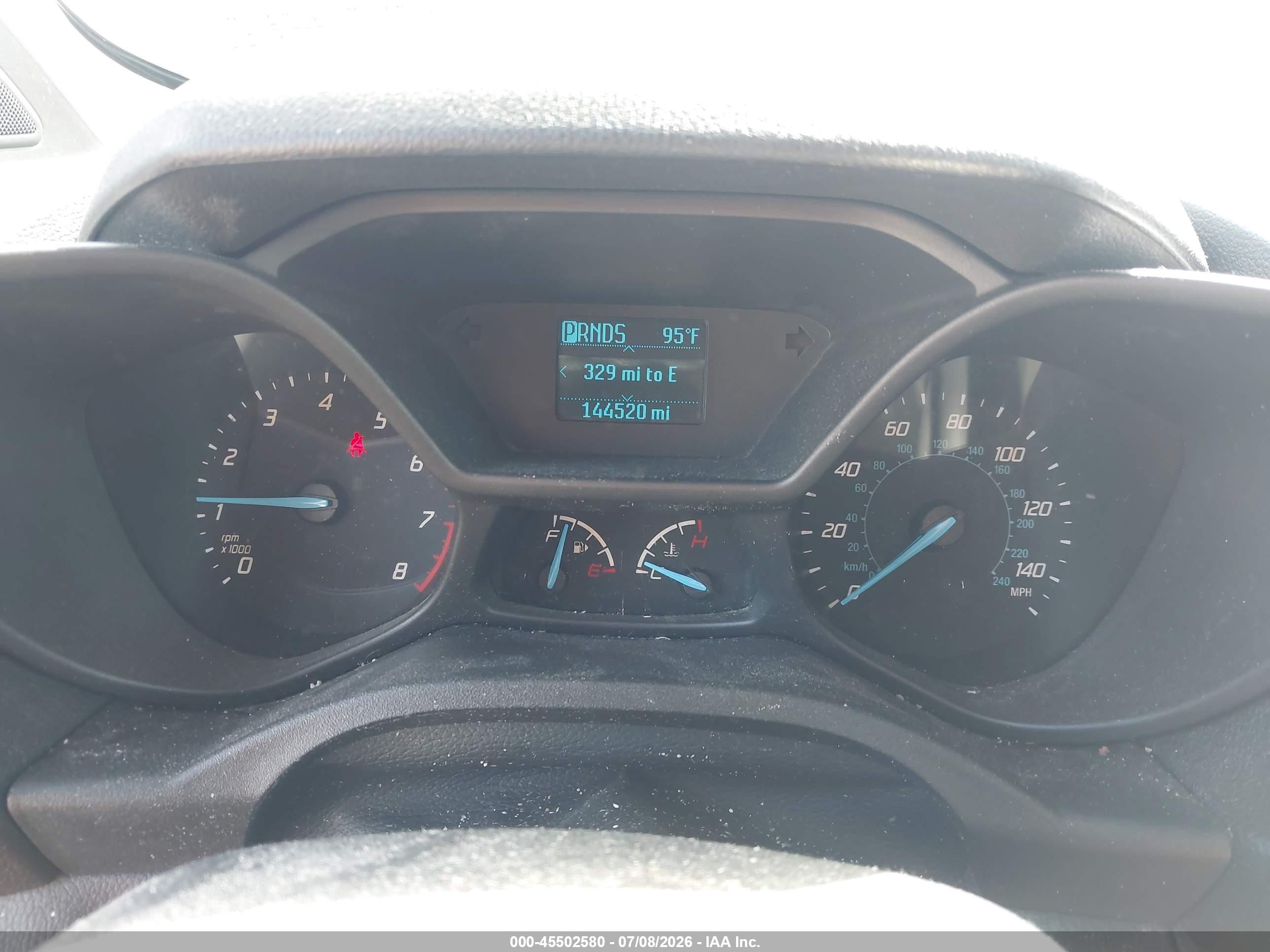 2015 Ford Transit Connect Xl White vin: NM0LS7E78F1211100