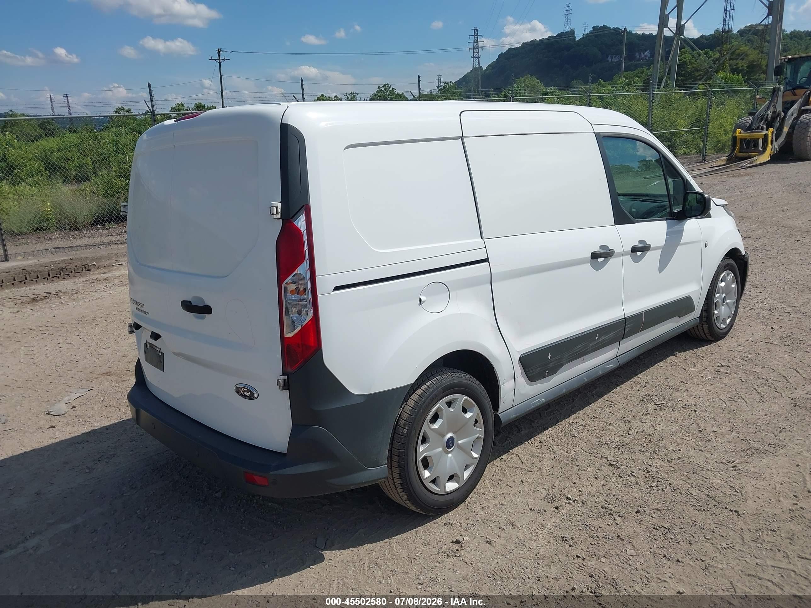 2015 Ford Transit Connect Xl White vin: NM0LS7E78F1211100