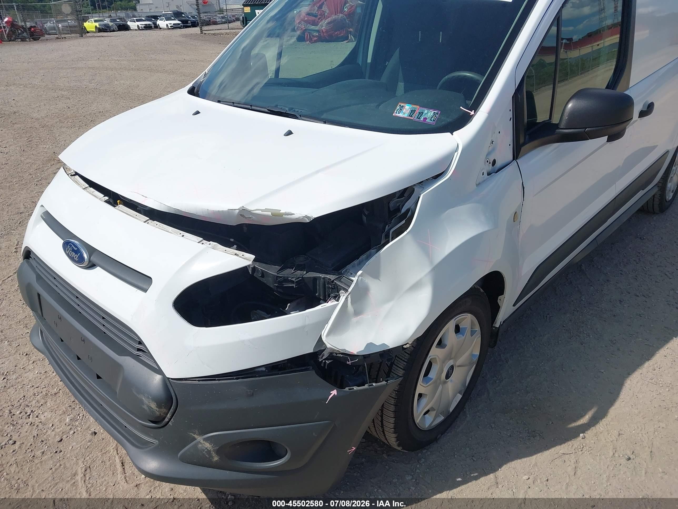 2015 Ford Transit Connect Xl White vin: NM0LS7E78F1211100
