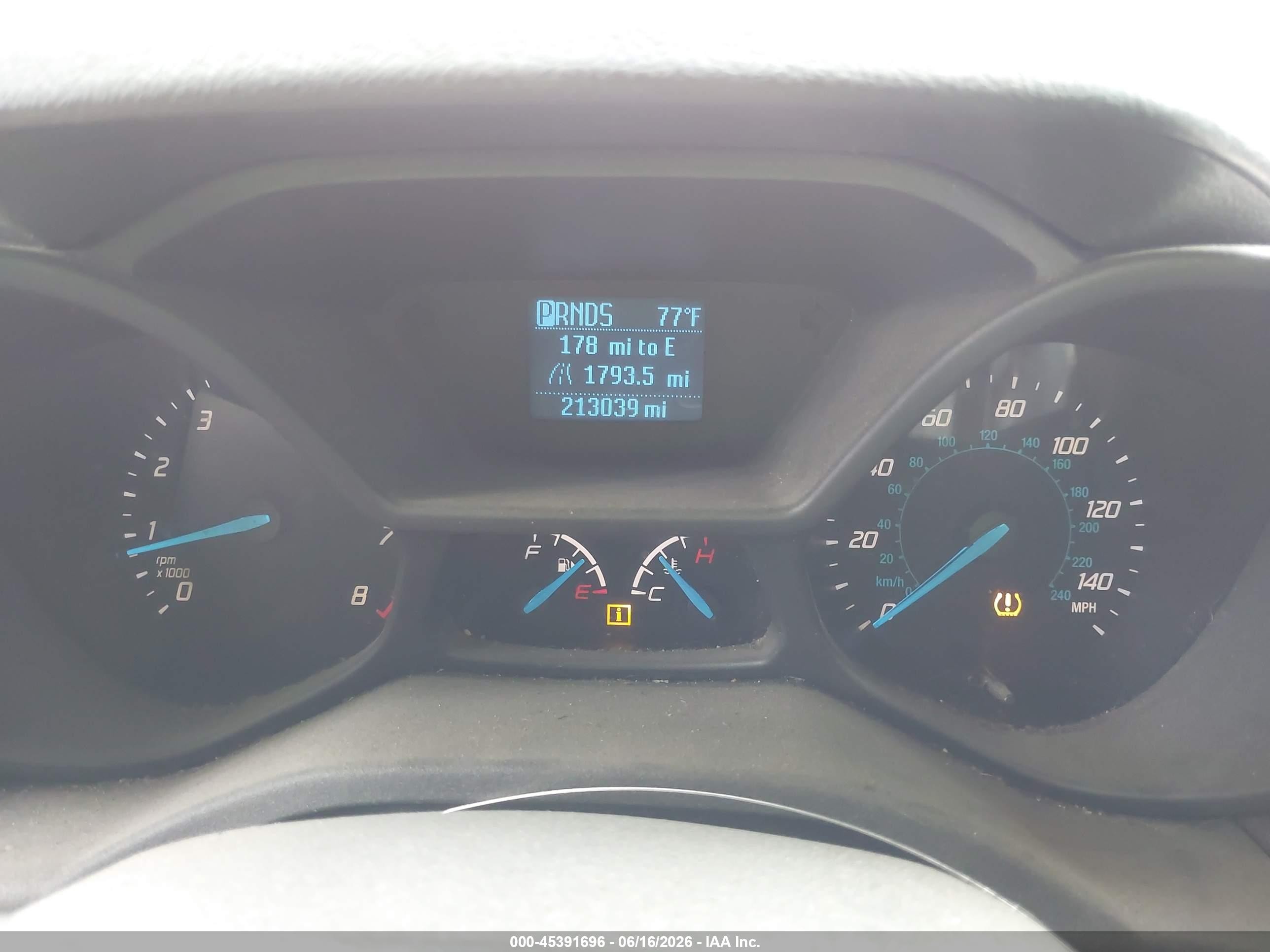 2015 Ford Transit Connect Xl Blue vin: NM0LS7E78F1214692