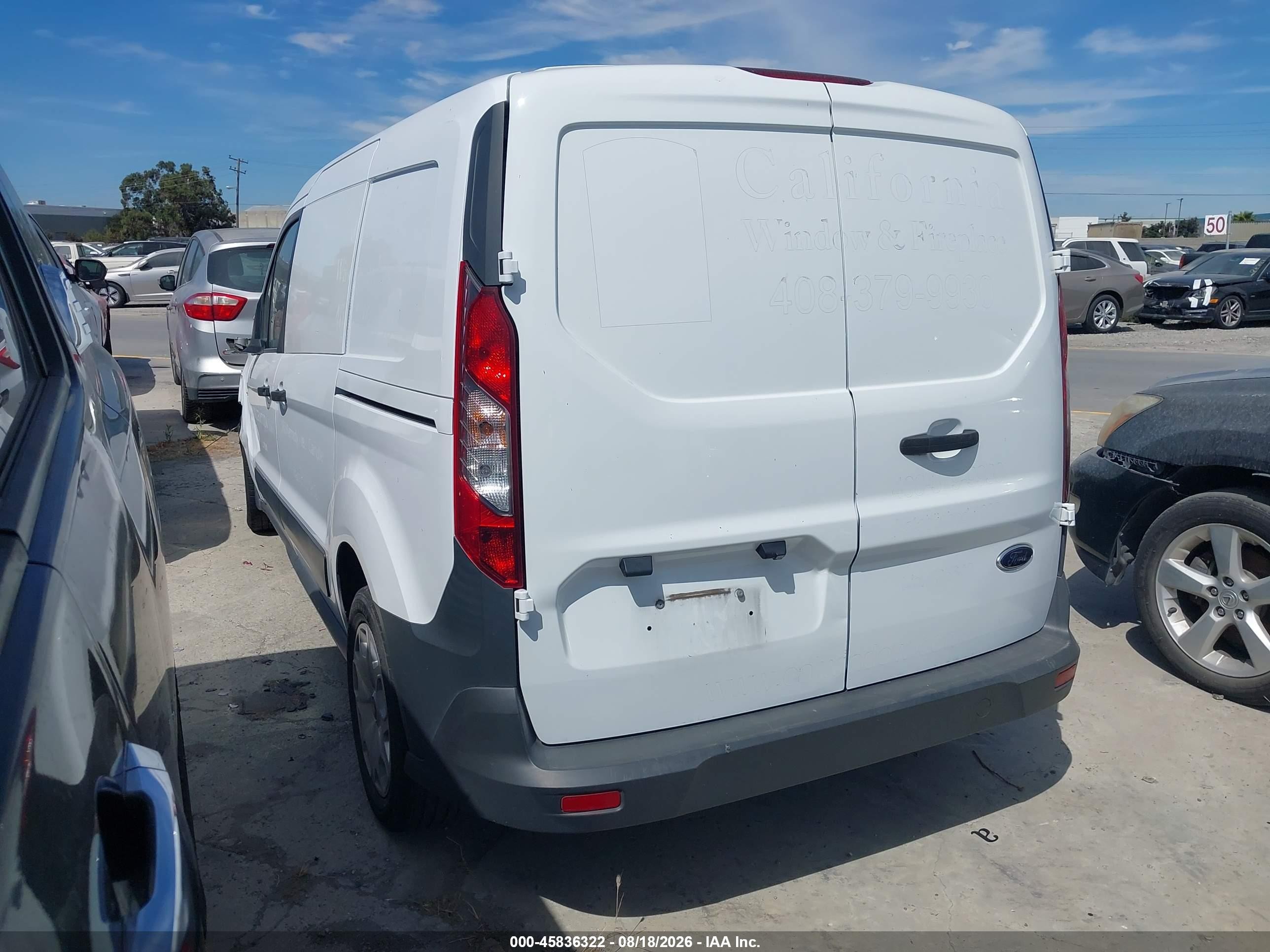 2015 Ford Transit Connect Xl White vin: NM0LS7E78F1214773
