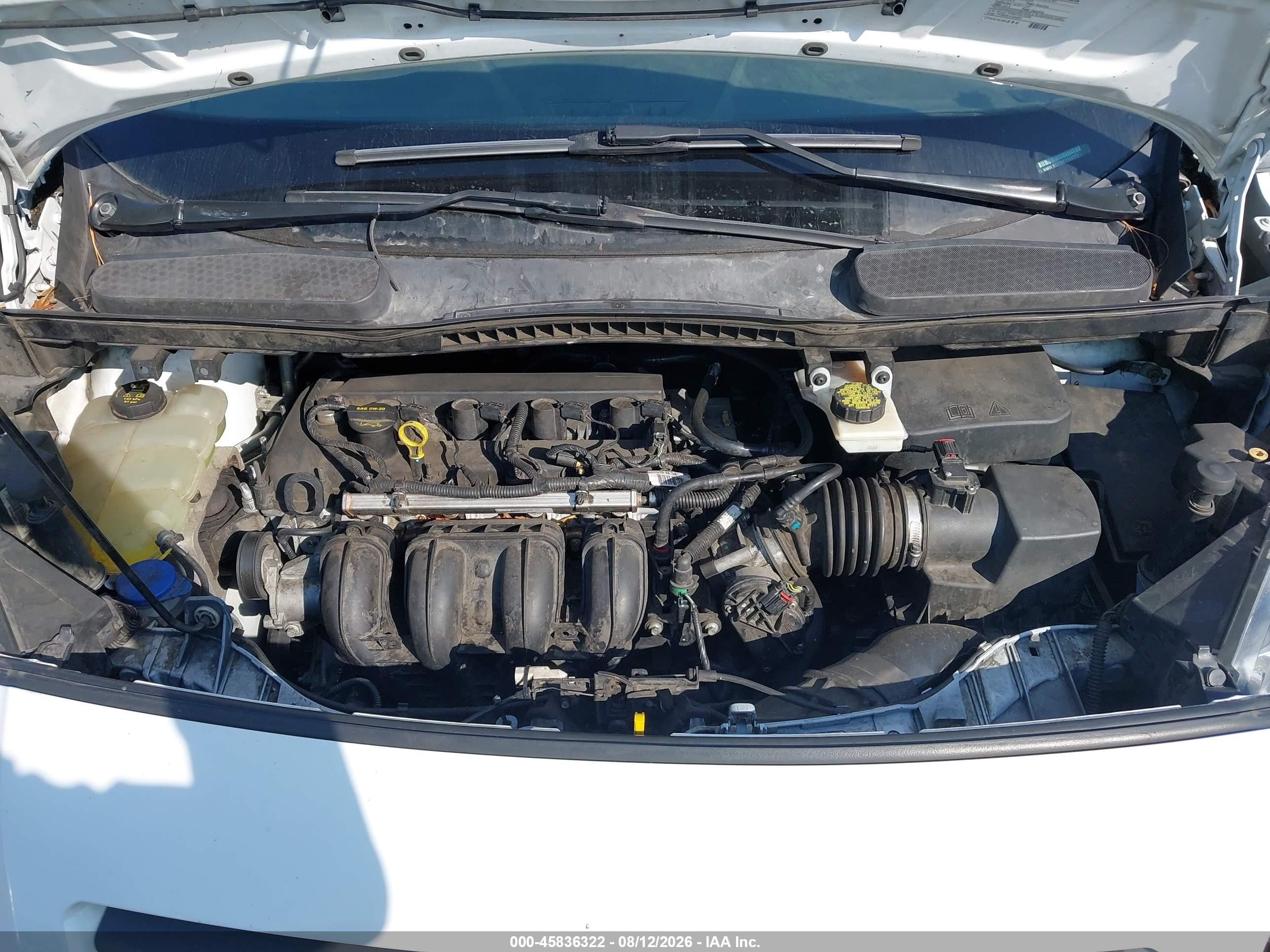 2015 Ford Transit Connect Xl White vin: NM0LS7E78F1214773