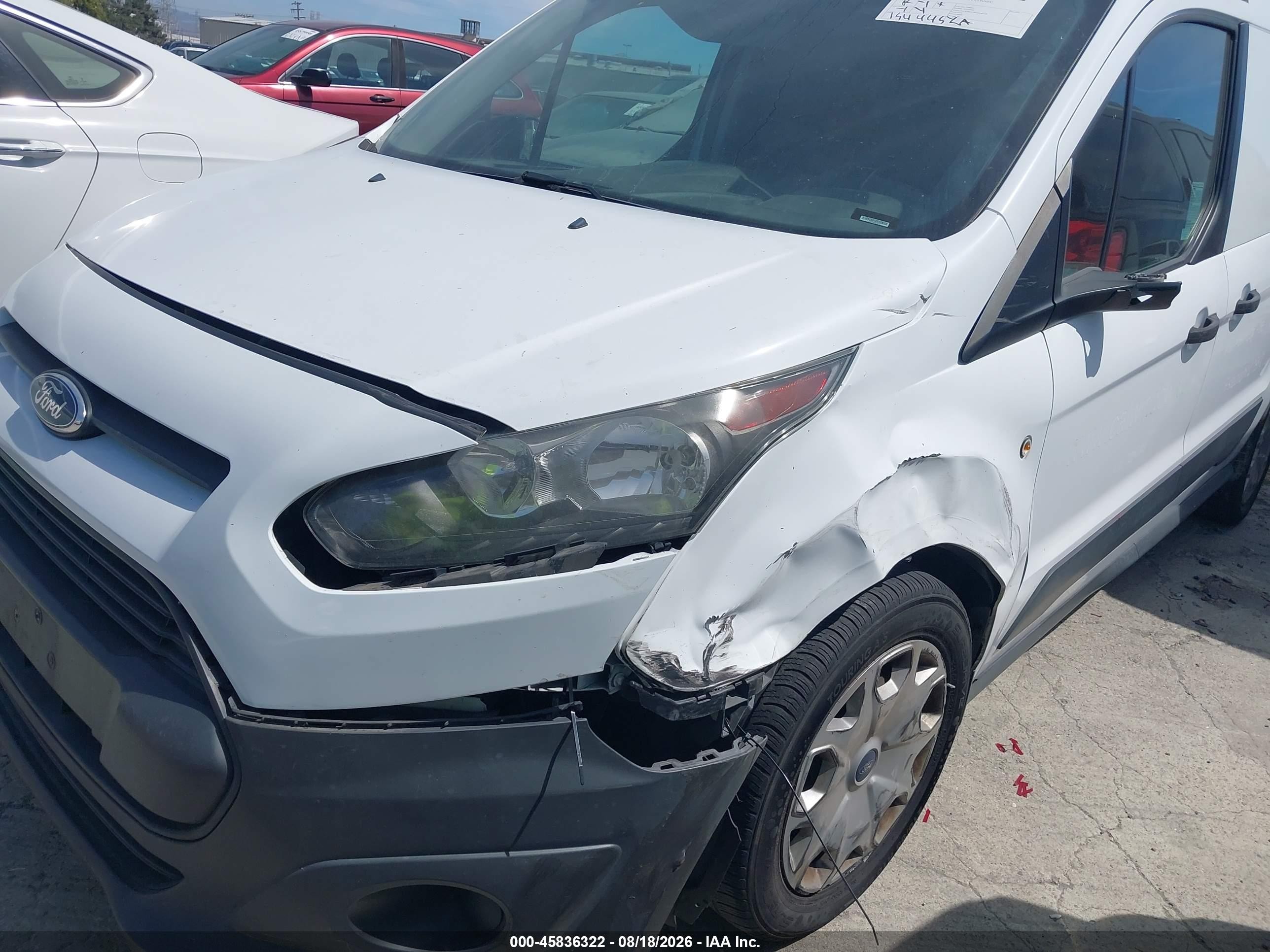 2015 Ford Transit Connect Xl White vin: NM0LS7E78F1214773