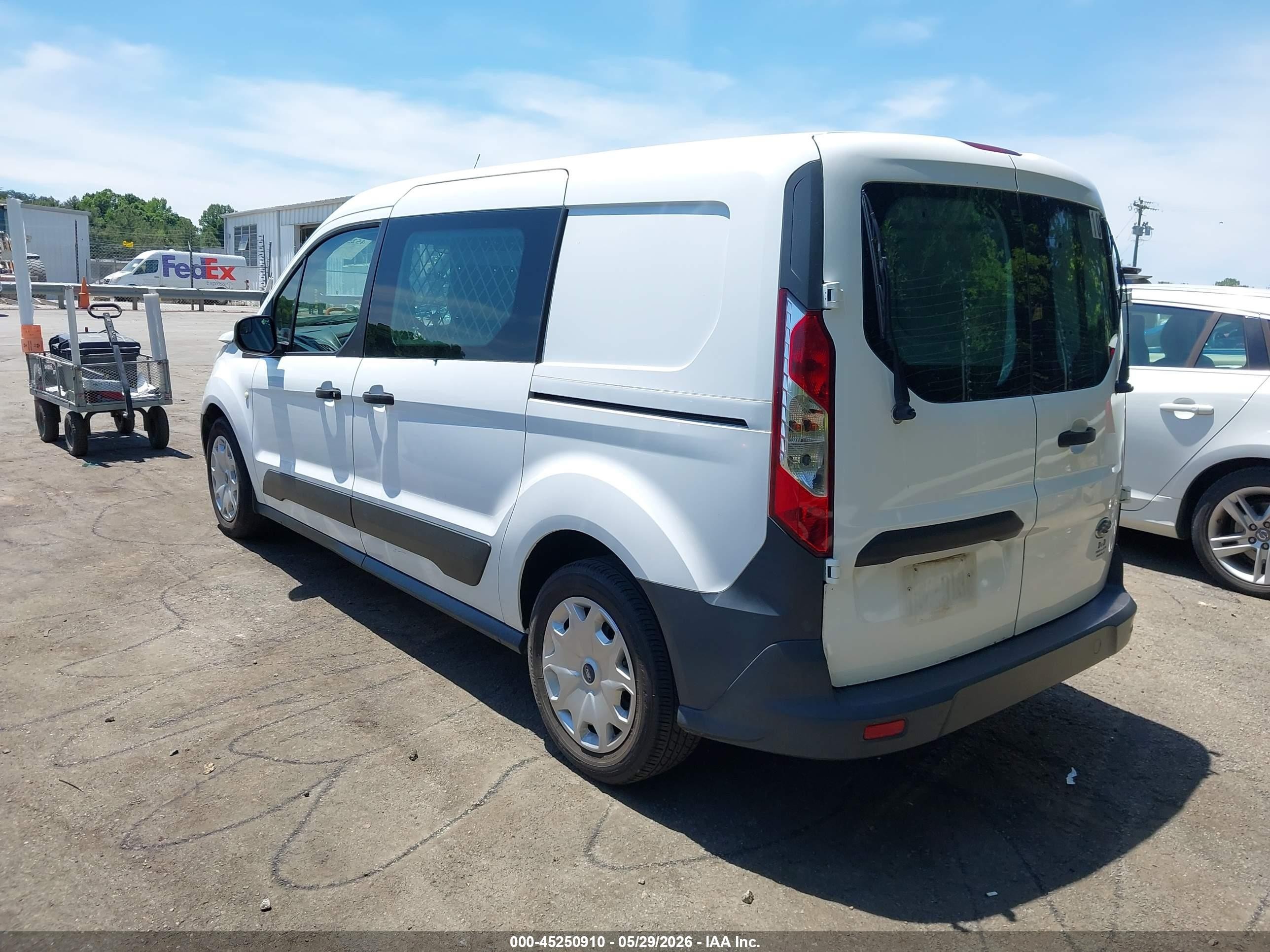 2018 Ford Transit Connect Xl White vin: NM0LS7E78J1349549
