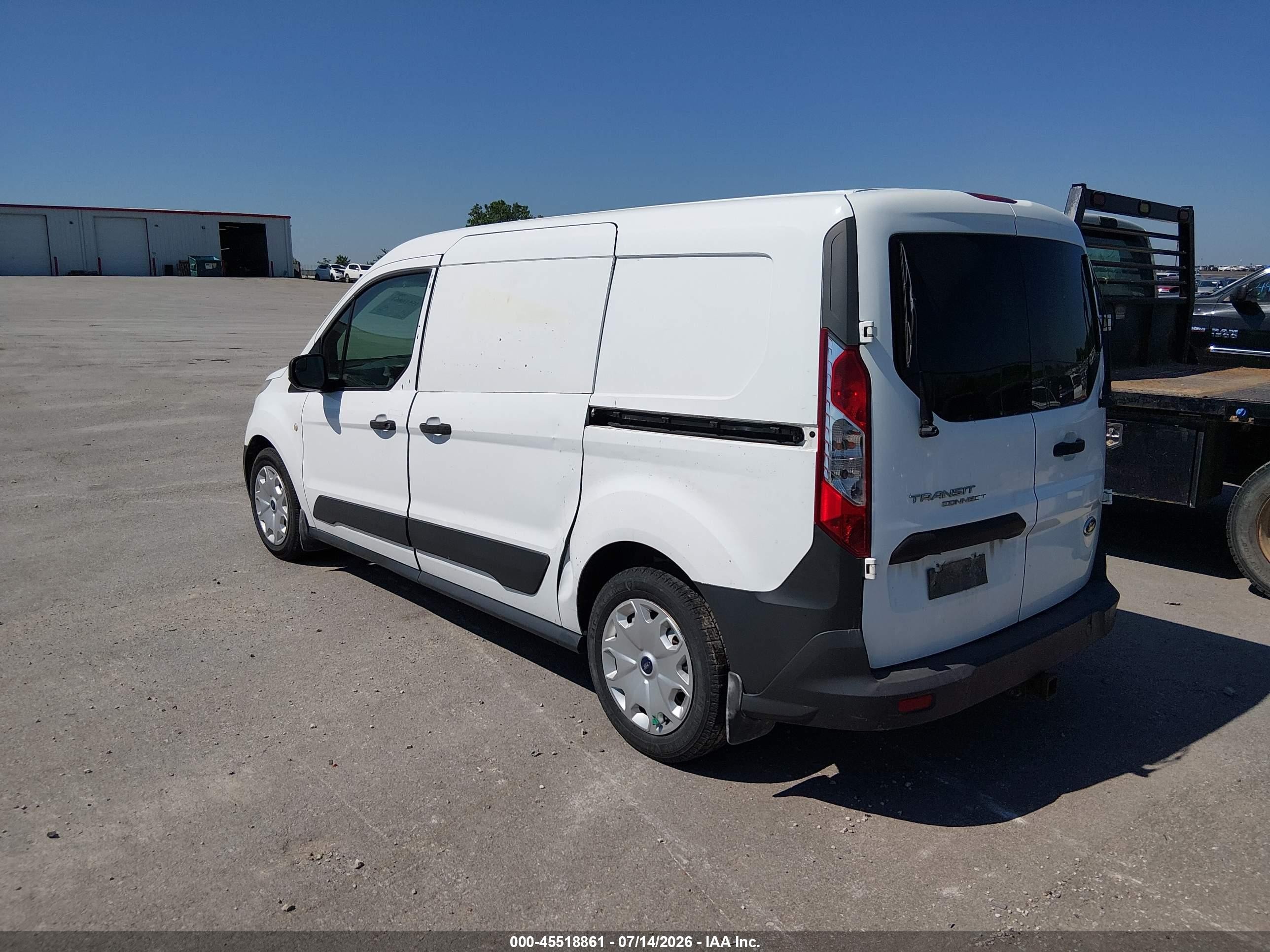 2014 Ford Transit Connect Xl White vin: NM0LS7E79E1152167