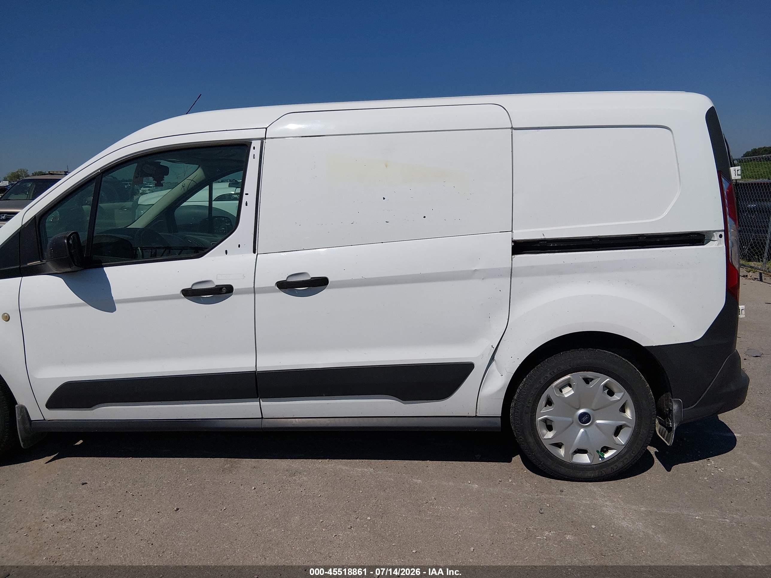 2014 Ford Transit Connect Xl White vin: NM0LS7E79E1152167