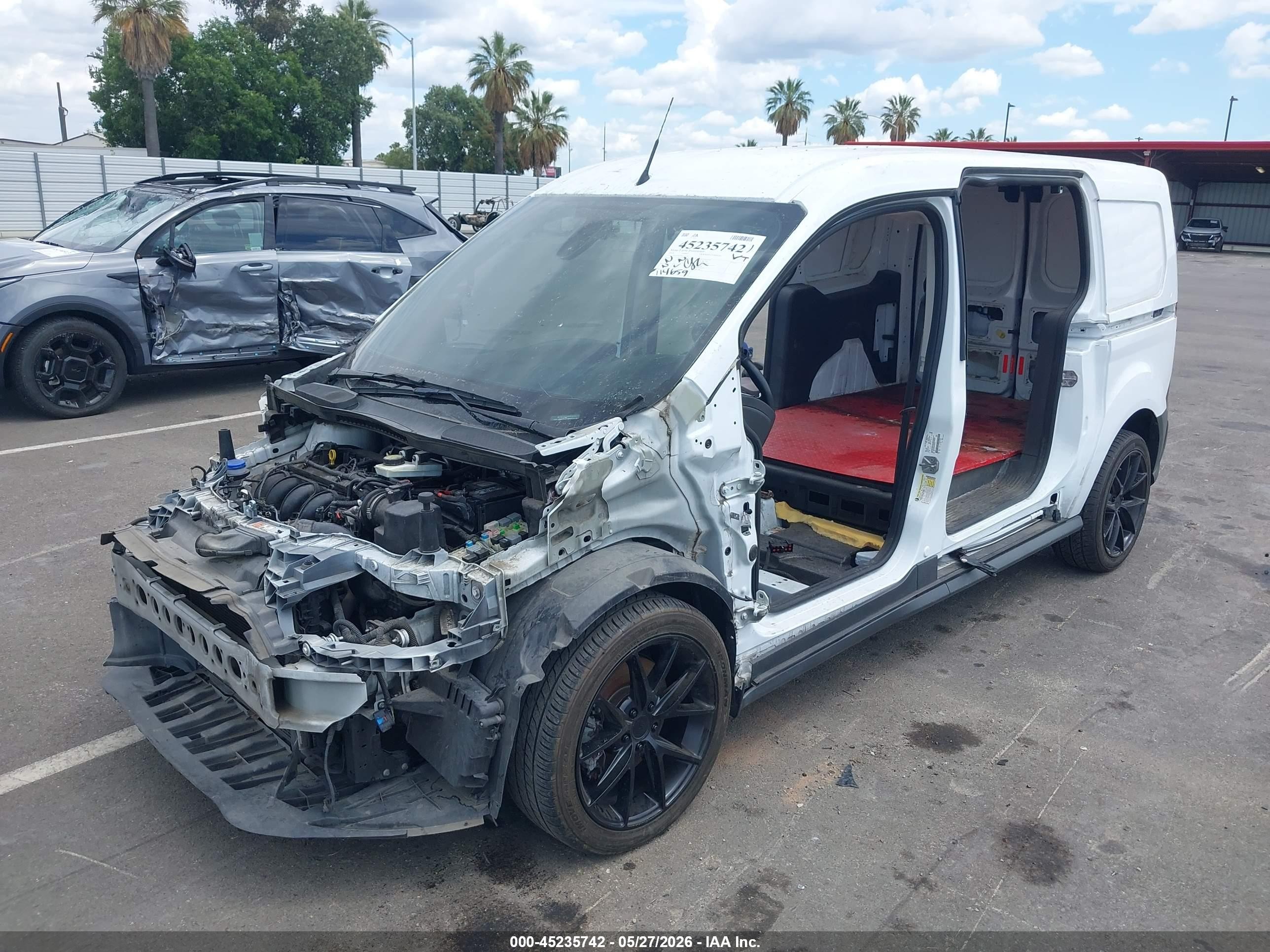 2014 Ford Transit Connect Xl White vin: NM0LS7E79E1153710