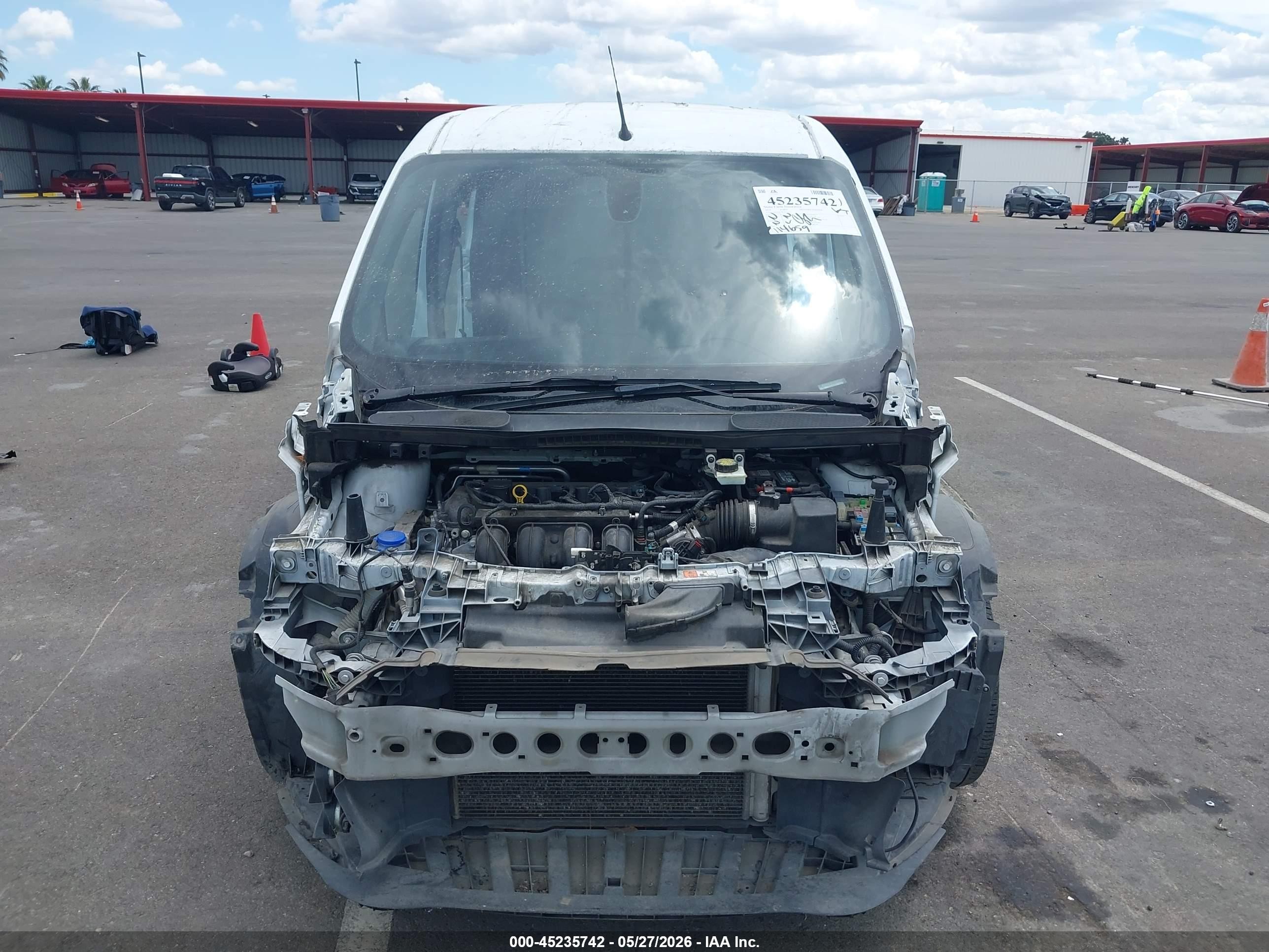 2014 Ford Transit Connect Xl White vin: NM0LS7E79E1153710