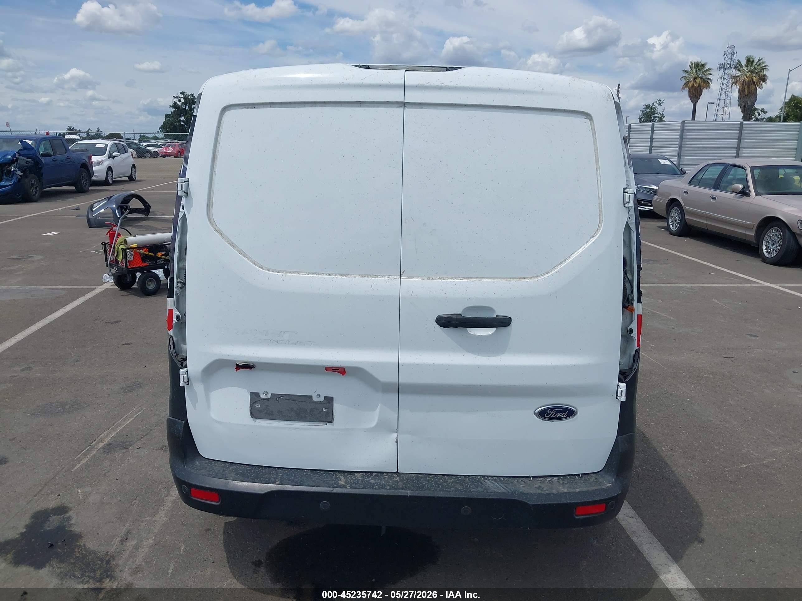 2014 Ford Transit Connect Xl White vin: NM0LS7E79E1153710