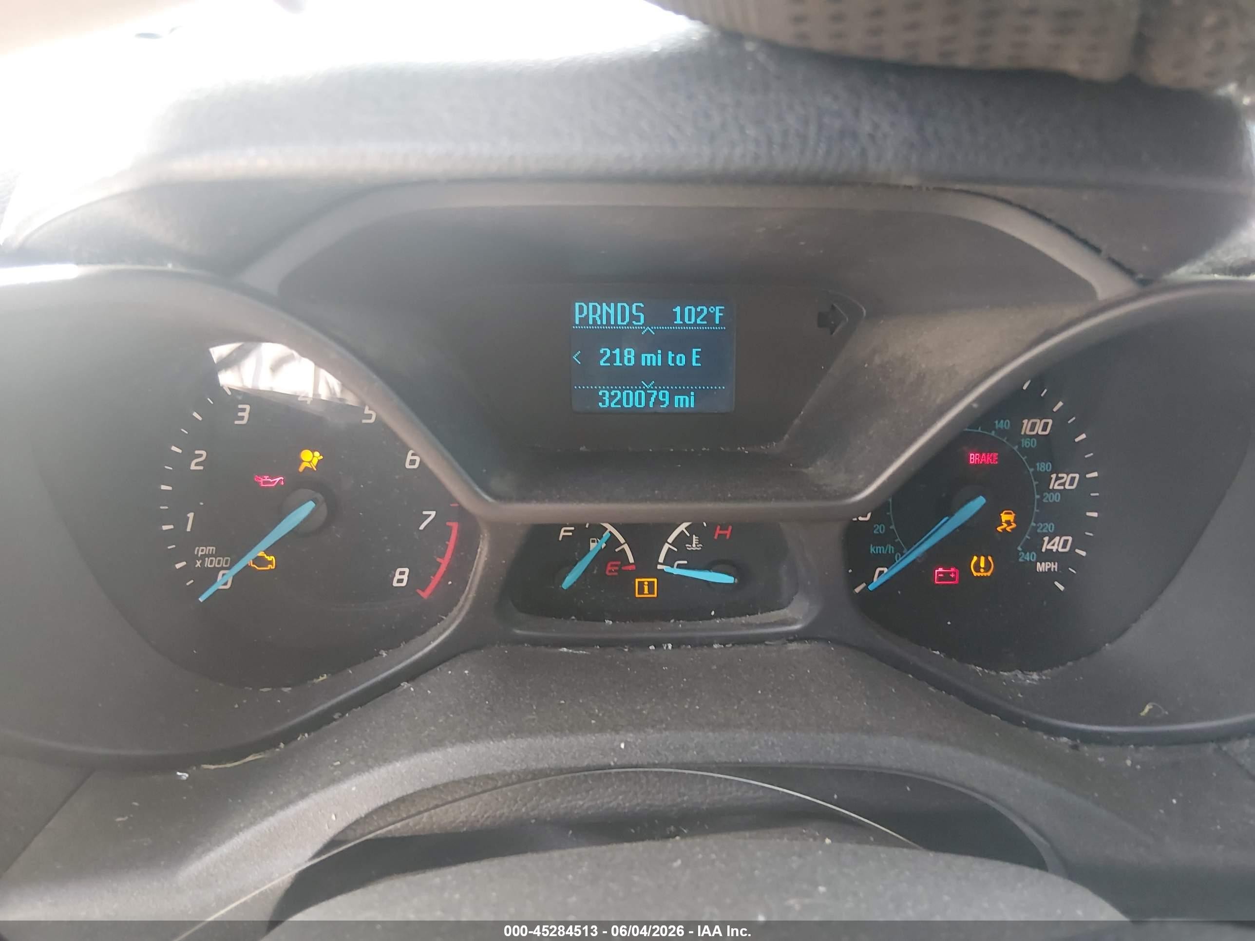 2014 Ford Transit Connect Xl White vin: NM0LS7E79E1158017