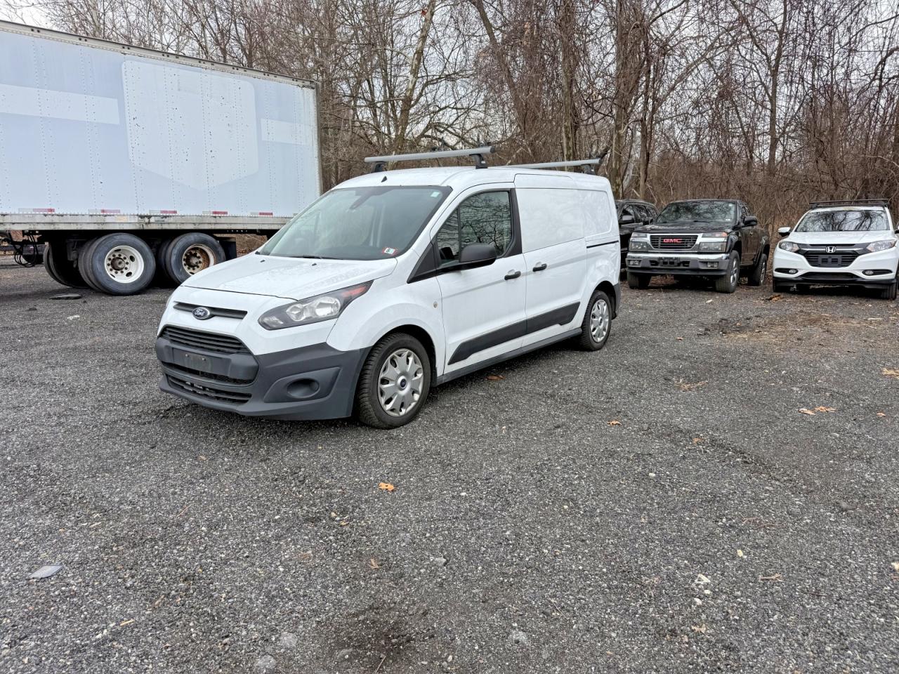 2015 Ford Transit Connect Xl White vin: NM0LS7E79F1189141