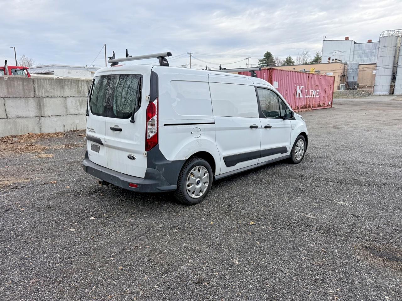 2015 Ford Transit Connect Xl White vin: NM0LS7E79F1189141