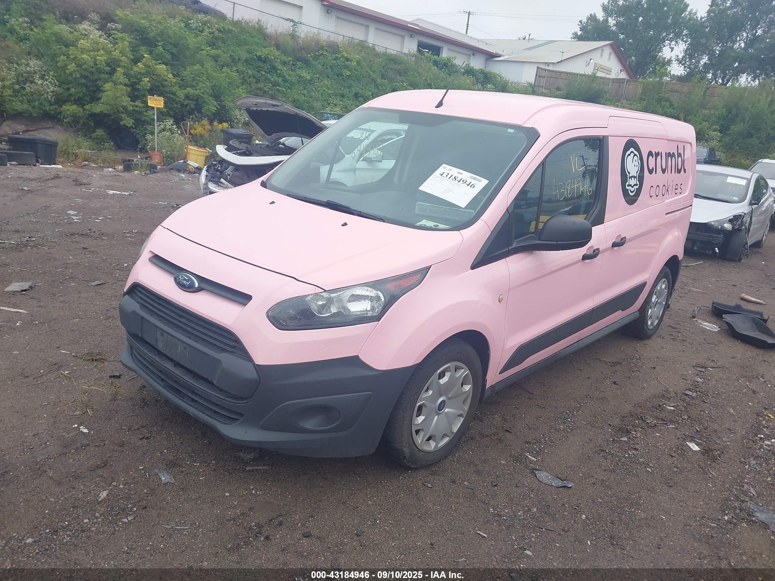 2018 Ford Transit Connect Xl Розовый vin: NM0LS7E79J1364531