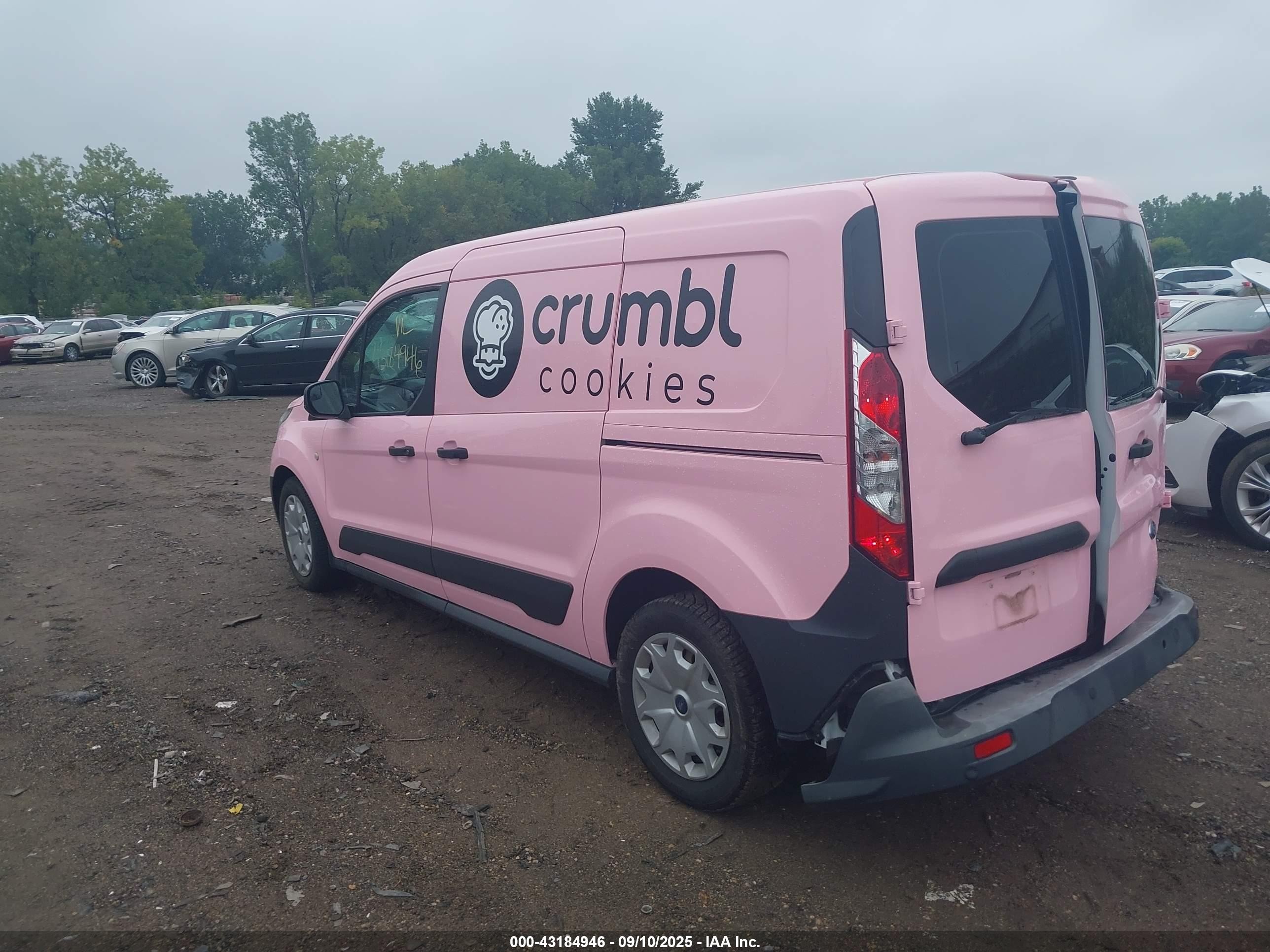 2018 Ford Transit Connect Xl Розовый vin: NM0LS7E79J1364531