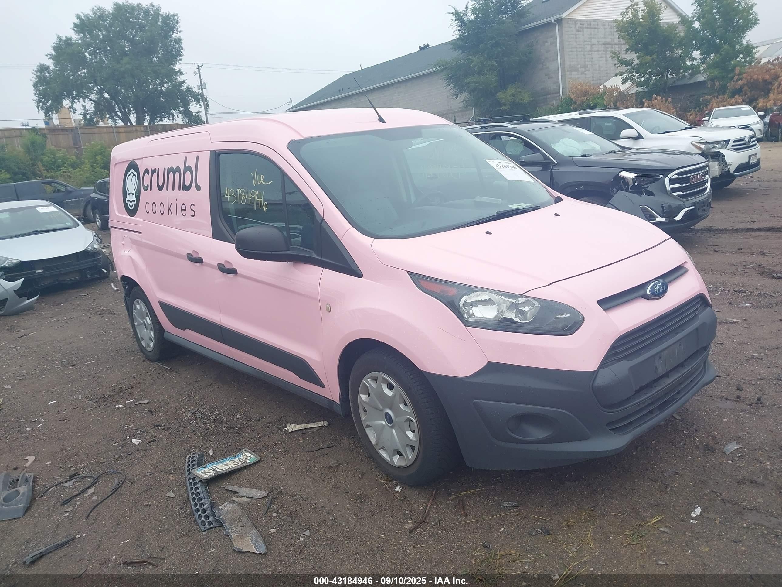 2018 Ford Transit Connect Xl Розовый vin: NM0LS7E79J1364531
