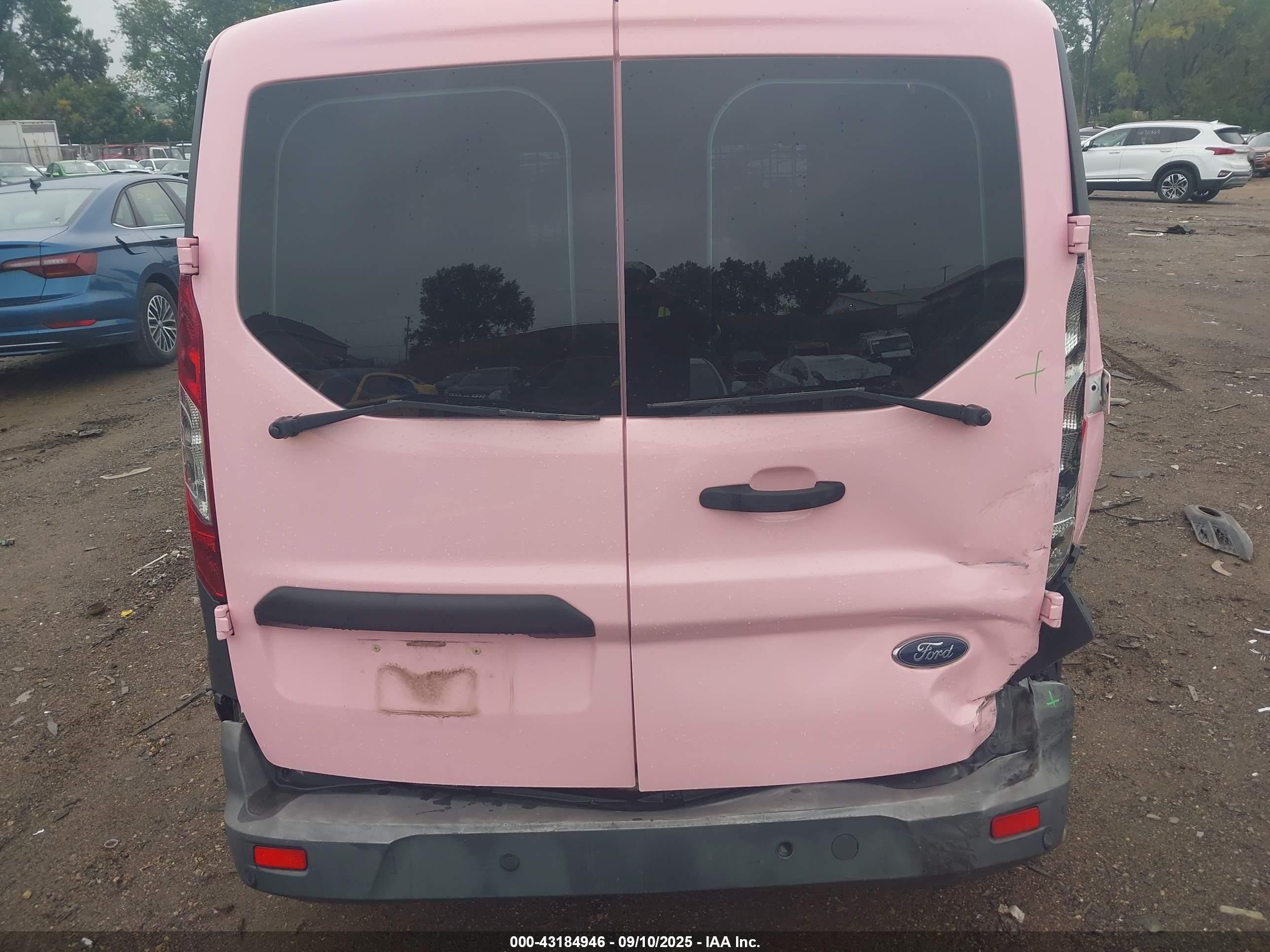2018 Ford Transit Connect Xl Розовый vin: NM0LS7E79J1364531