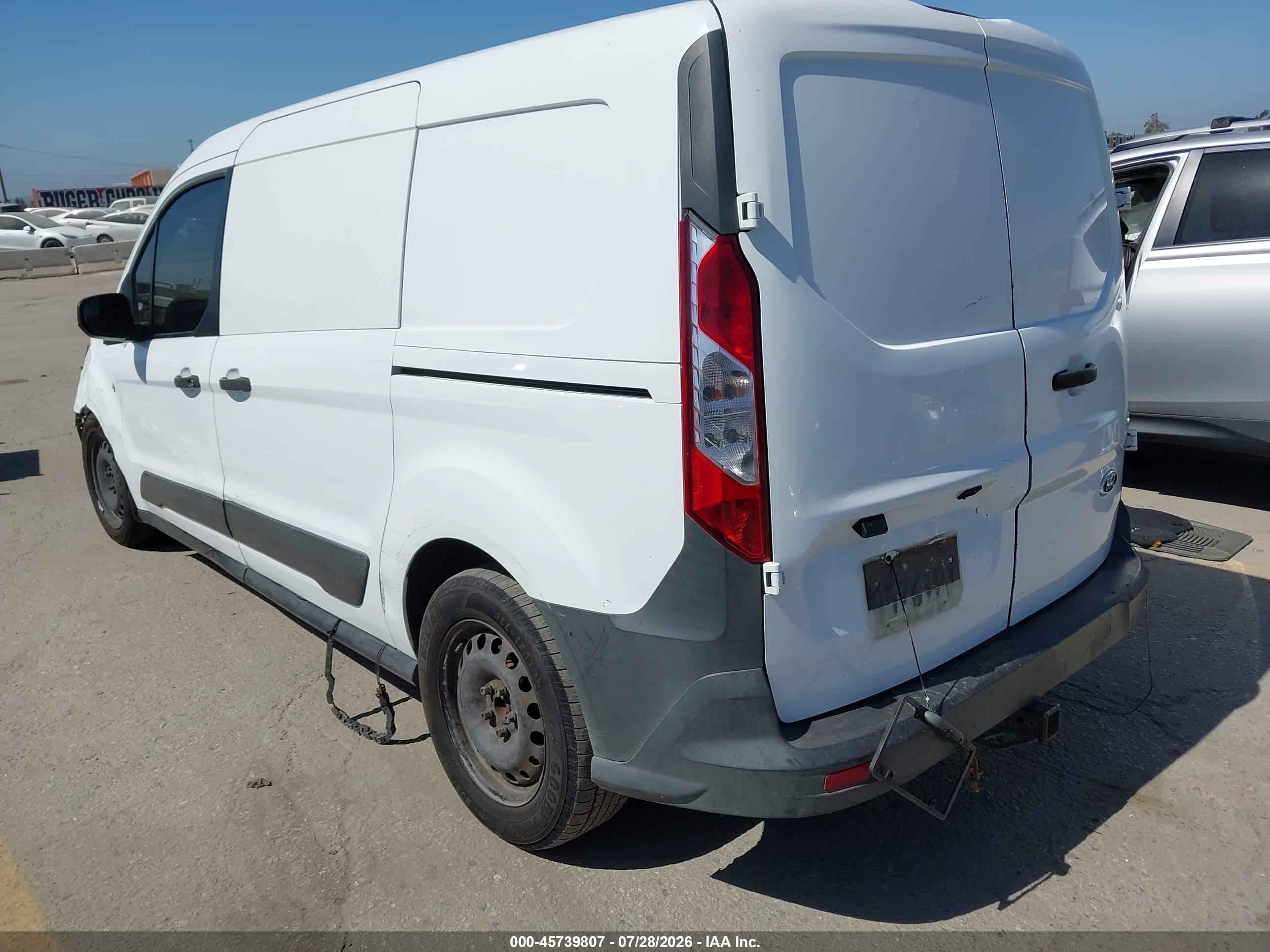 2015 Ford Transit Connect Xl White vin: NM0LS7E7XF1187298