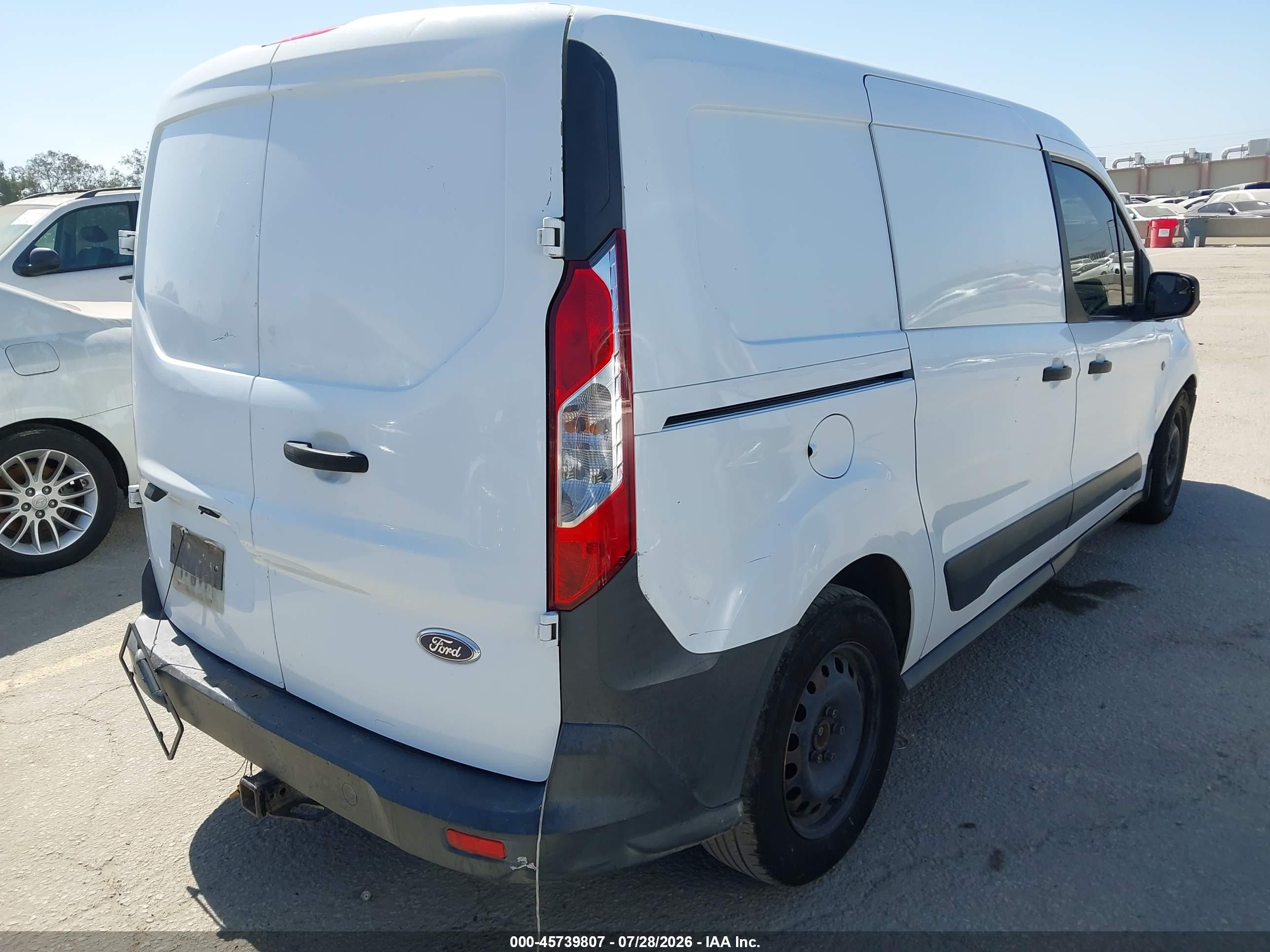 2015 Ford Transit Connect Xl White vin: NM0LS7E7XF1187298