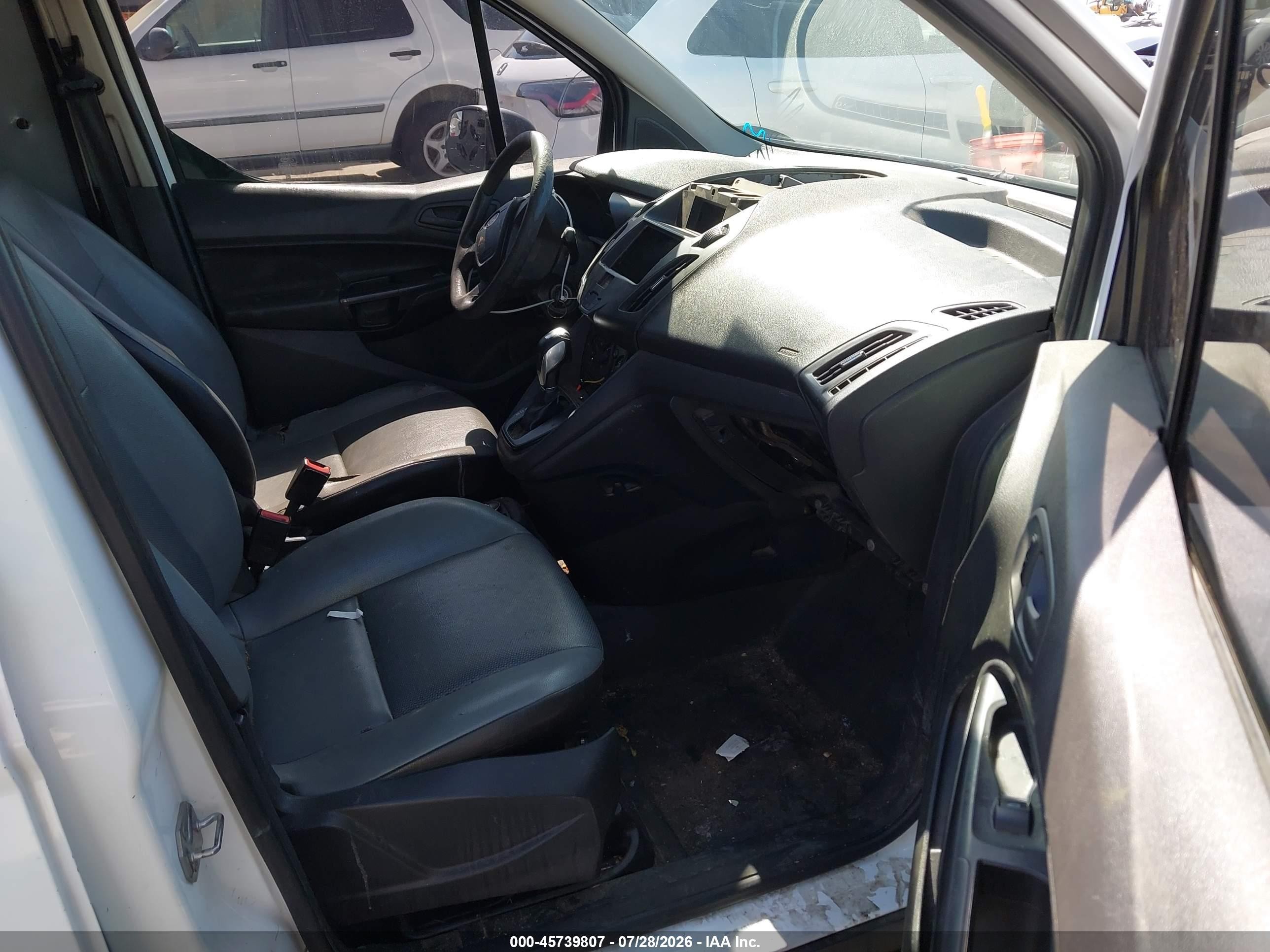 2015 Ford Transit Connect Xl White vin: NM0LS7E7XF1187298