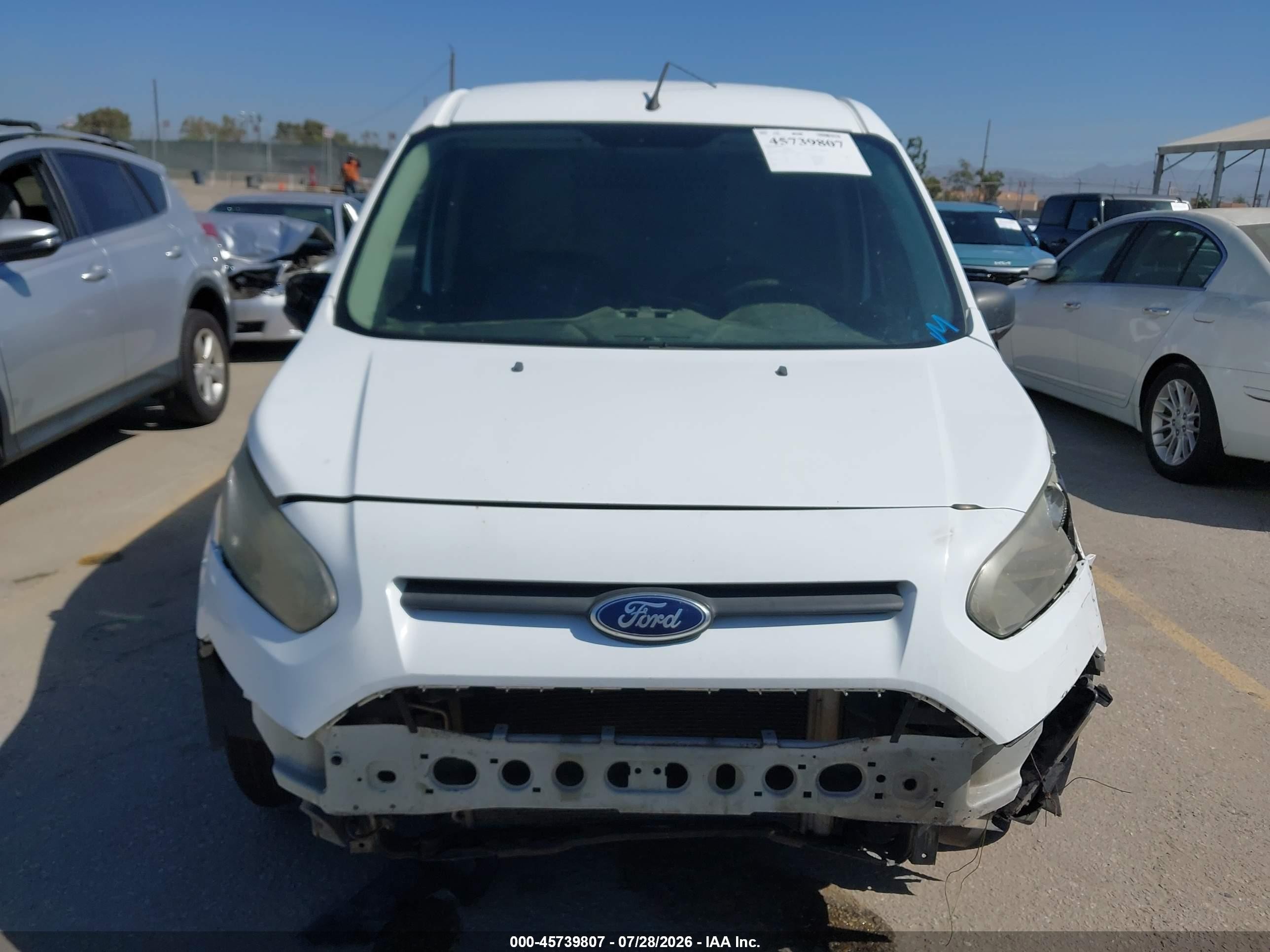 2015 Ford Transit Connect Xl White vin: NM0LS7E7XF1187298