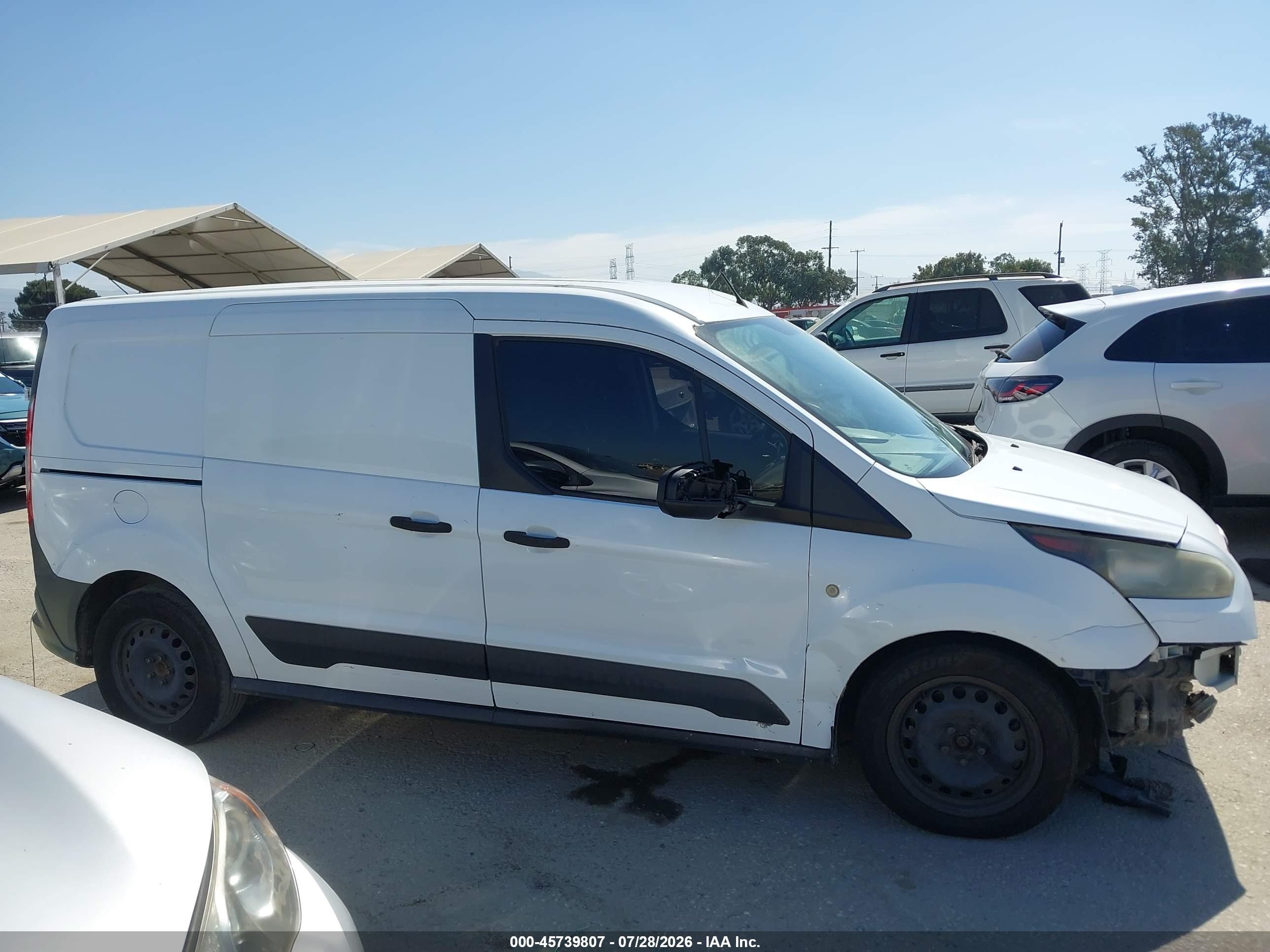 2015 Ford Transit Connect Xl White vin: NM0LS7E7XF1187298