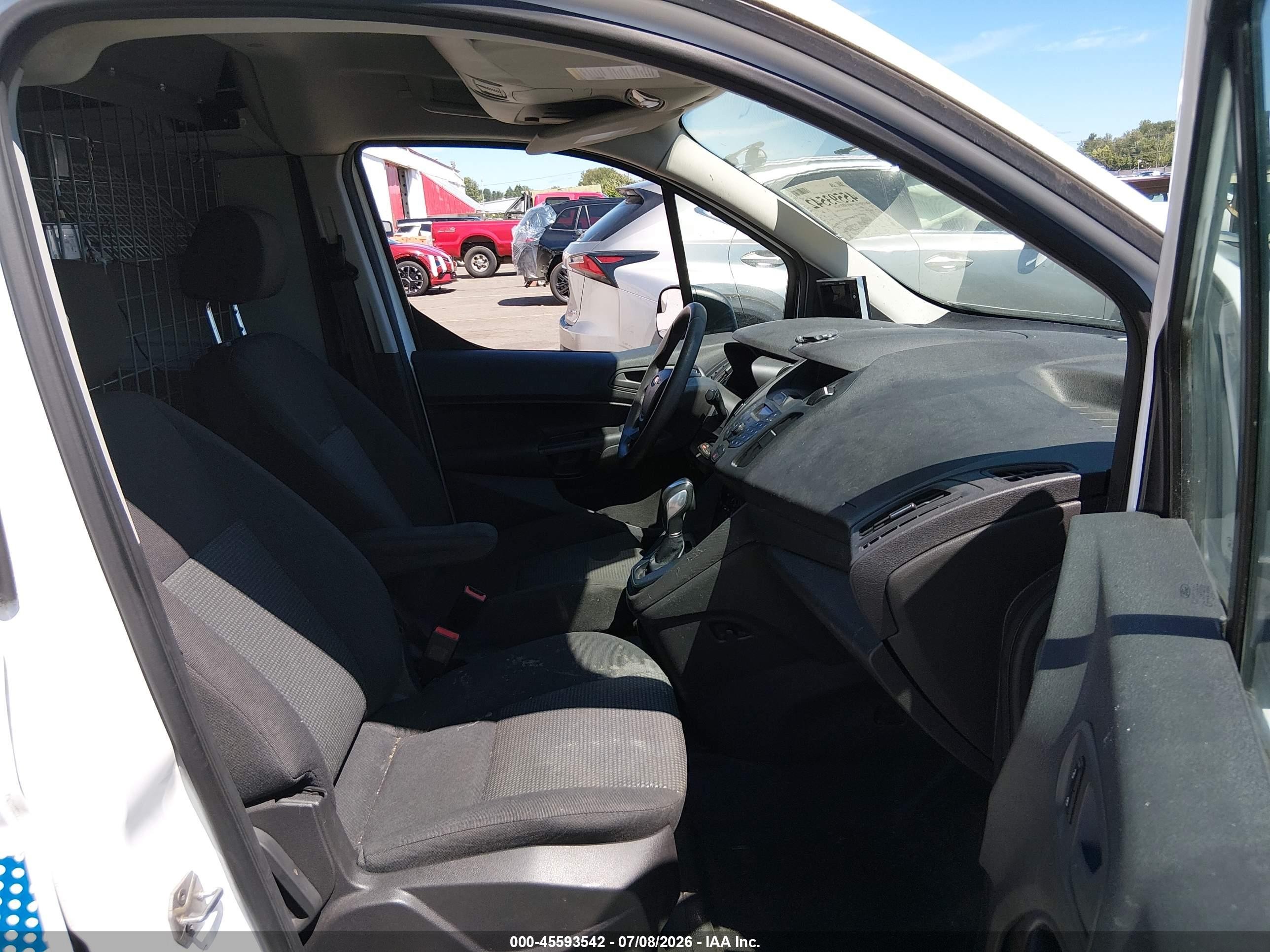 2015 Ford Transit Connect Xl White vin: NM0LS7E7XF1193456