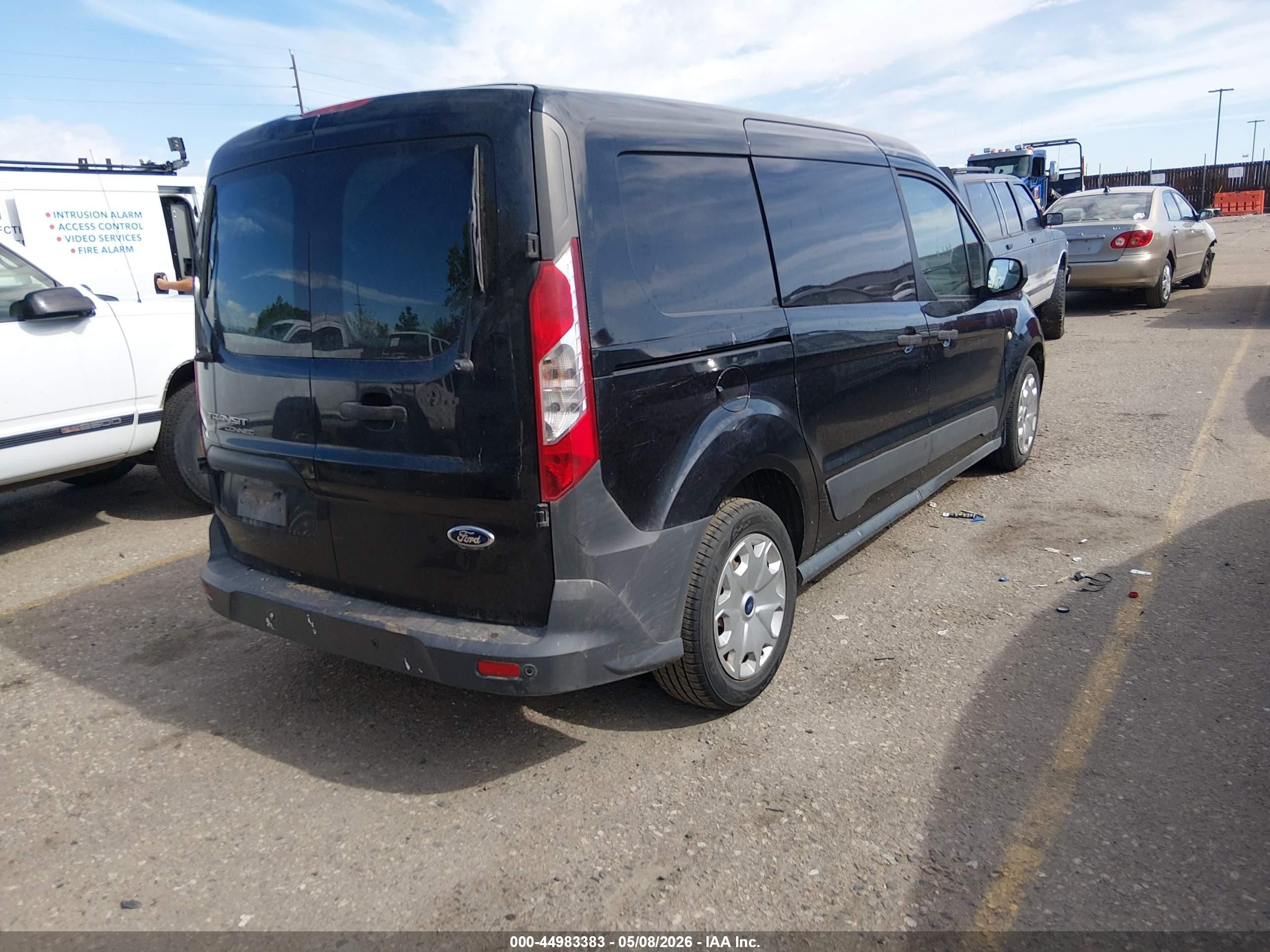 2015 Ford Transit Connect Xl Black vin: NM0LS7E7XF1208215
