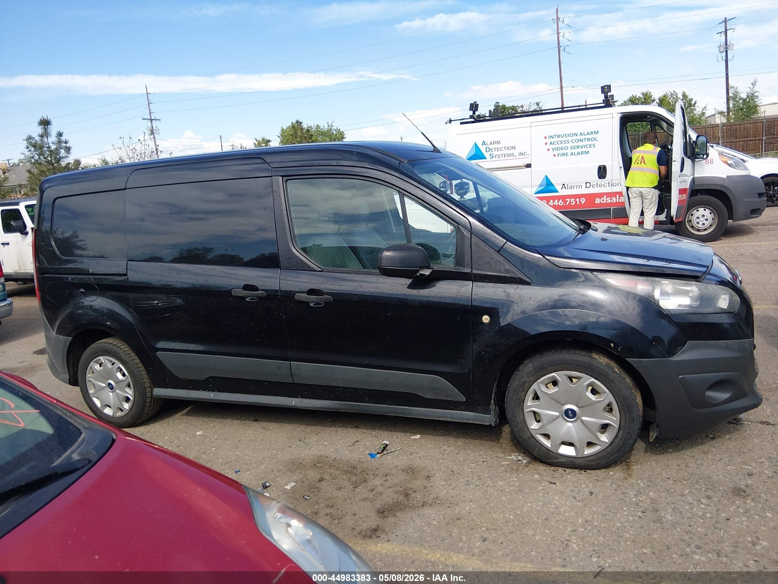2015 Ford Transit Connect Xl Black vin: NM0LS7E7XF1208215