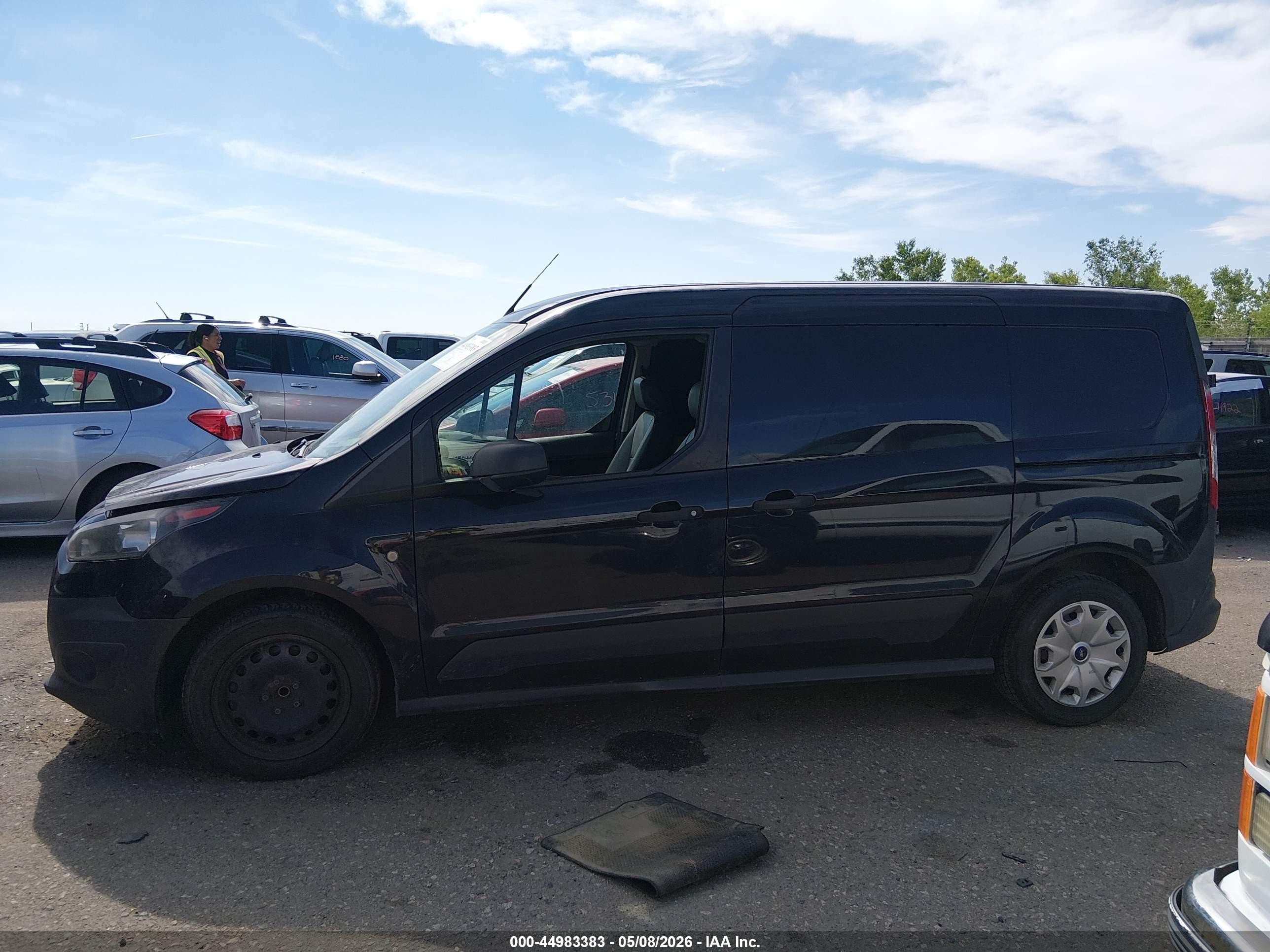2015 Ford Transit Connect Xl Black vin: NM0LS7E7XF1208215