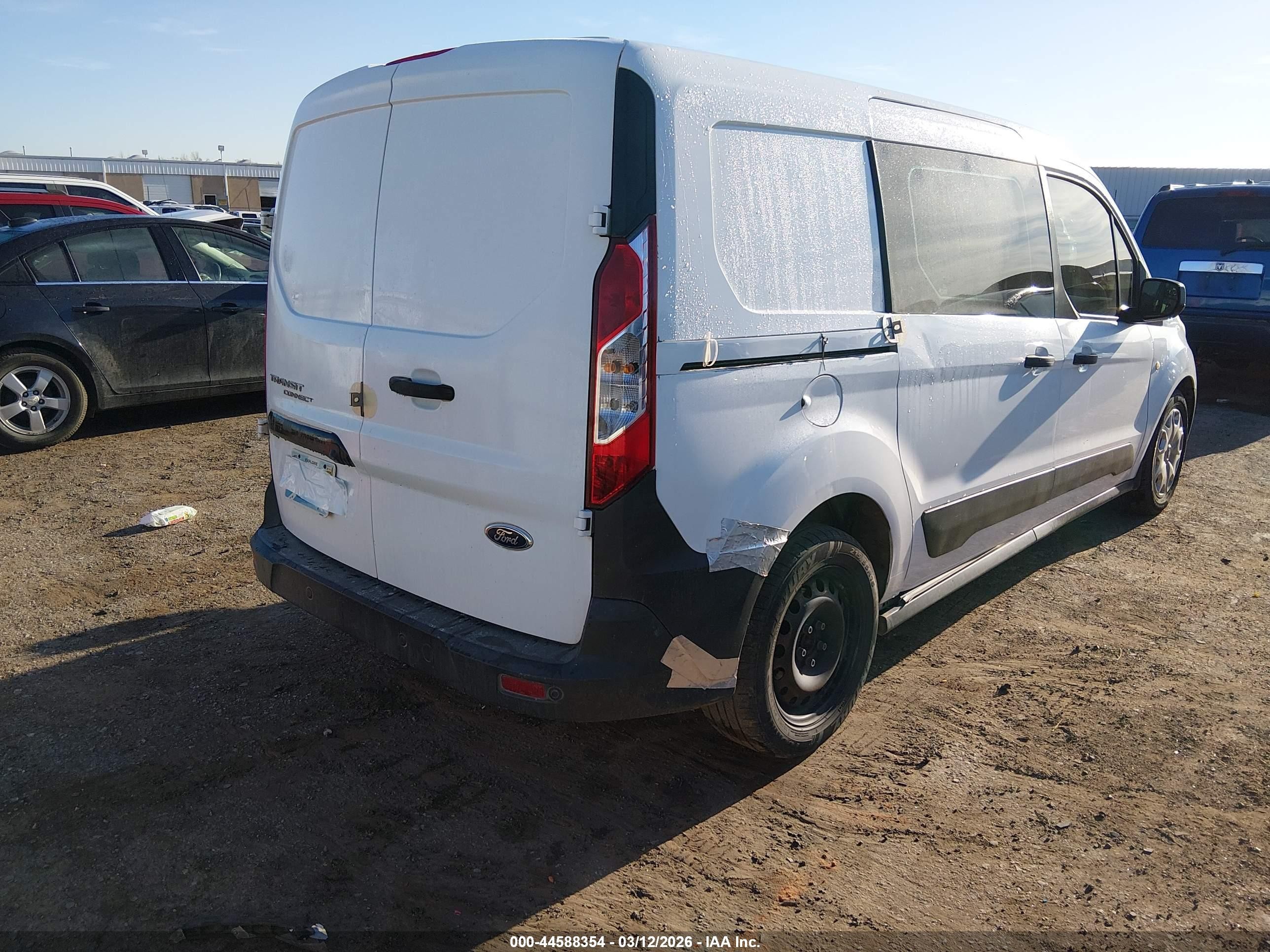 2015 Ford Transit Connect Xl Белый vin: NM0LS7E7XF1209767