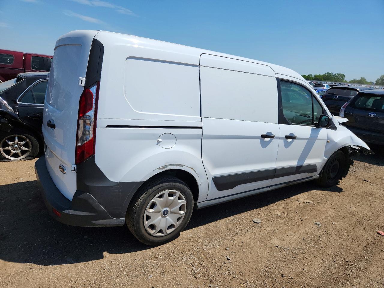 2015 Ford Transit Connect Xl White vin: NM0LS7E7XF1214211