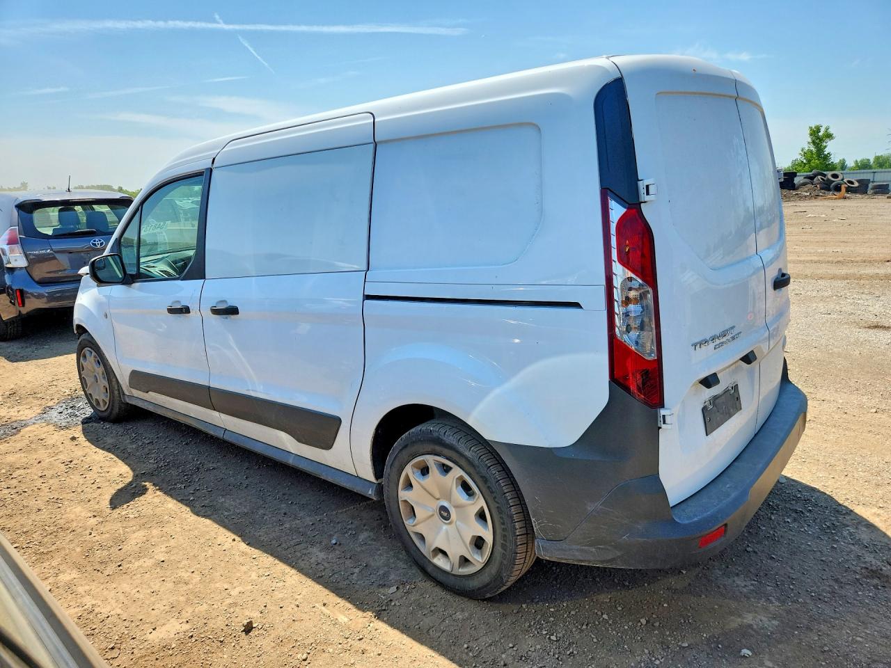 2015 Ford Transit Connect Xl White vin: NM0LS7E7XF1214211