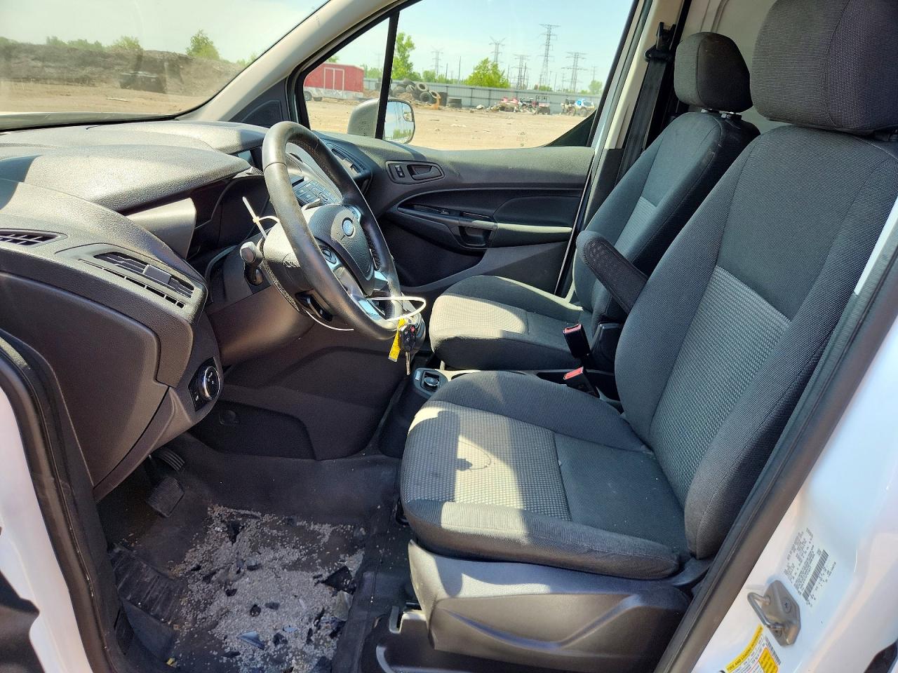 2015 Ford Transit Connect Xl White vin: NM0LS7E7XF1214211