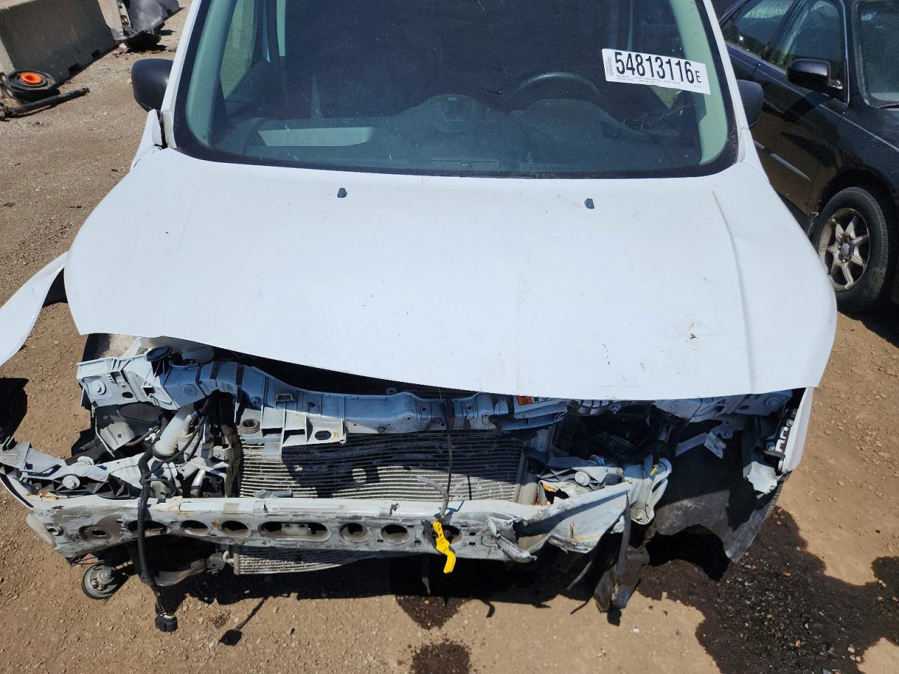 2015 Ford Transit Connect Xl White vin: NM0LS7E7XF1214211