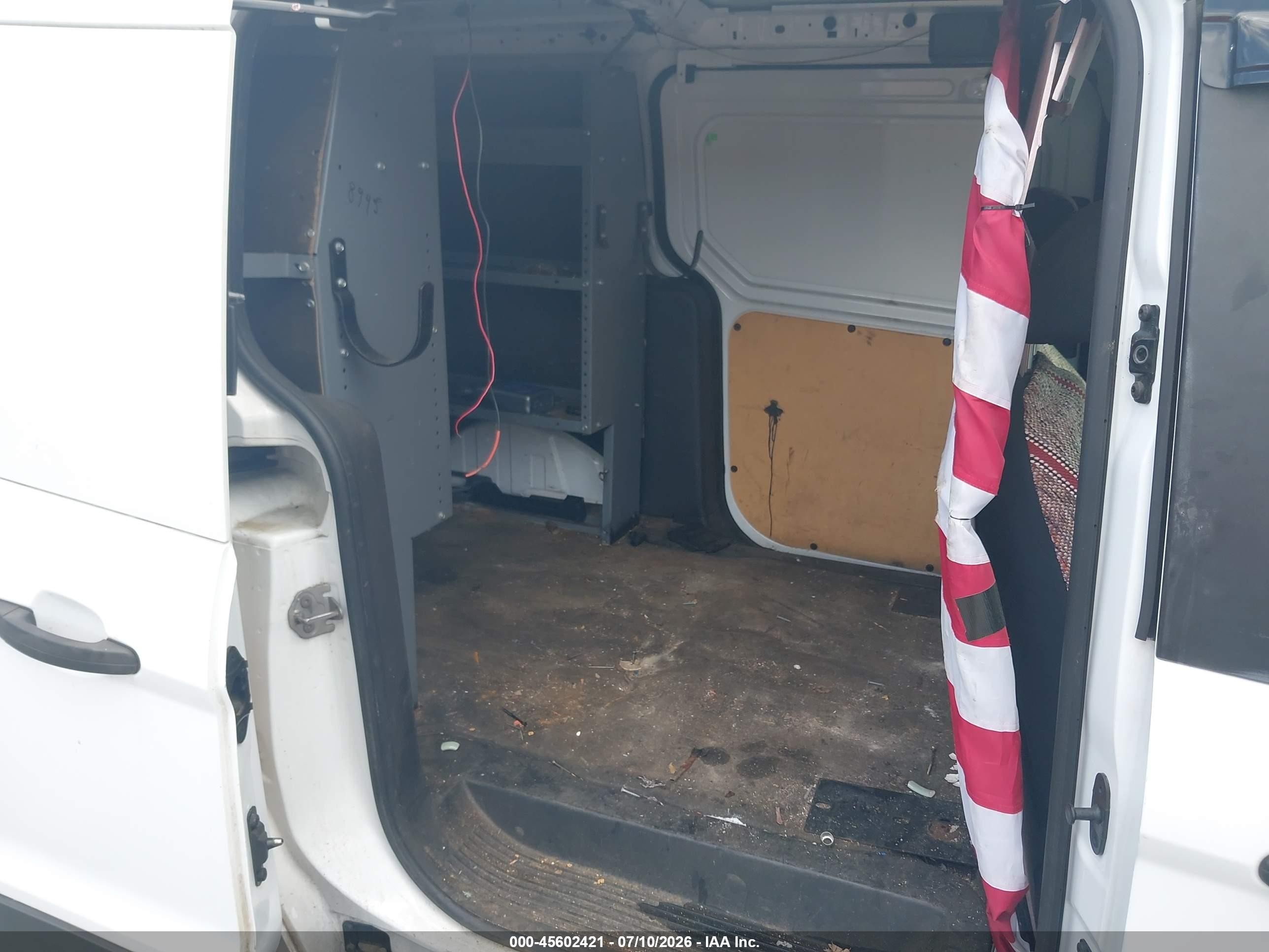 2015 Ford Transit Connect Xl White vin: NM0LS7EX5F1225326