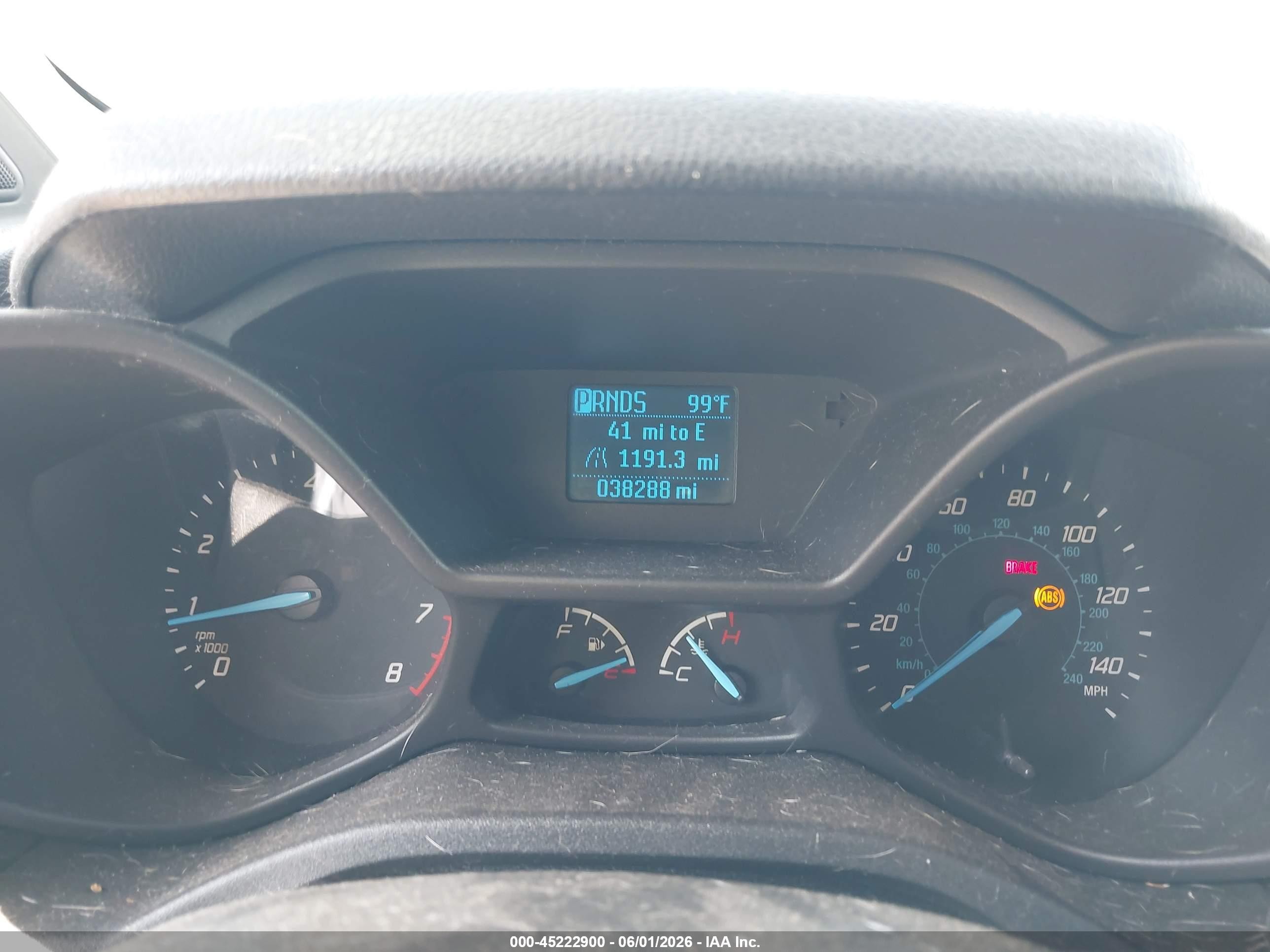 2015 Ford Transit Connect Xl Белый vin: NM0LS7EX8F1183816