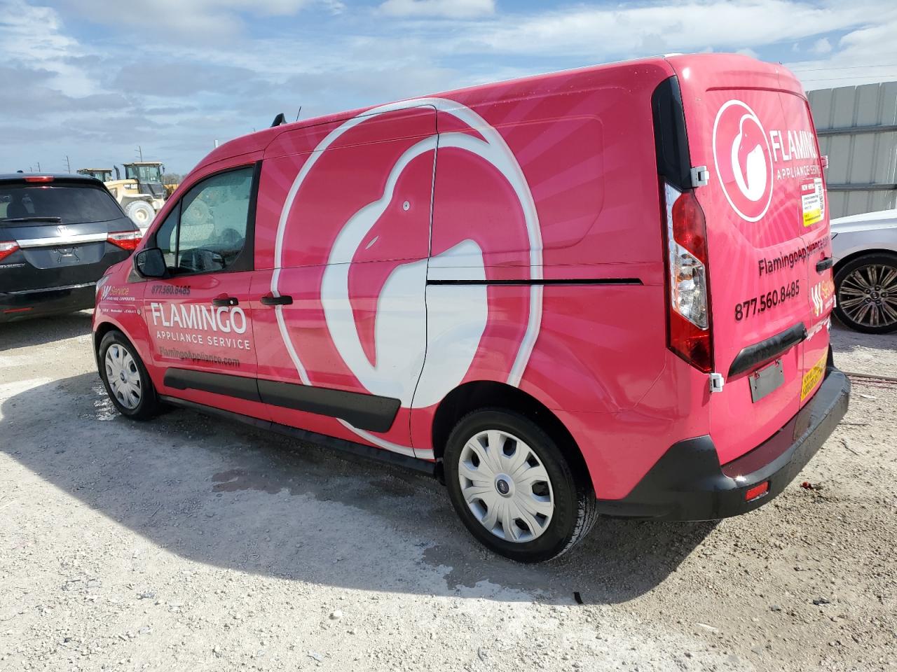 2021 Ford Transit Connect Xlt Pink vin: NM0LS7F27M1485632