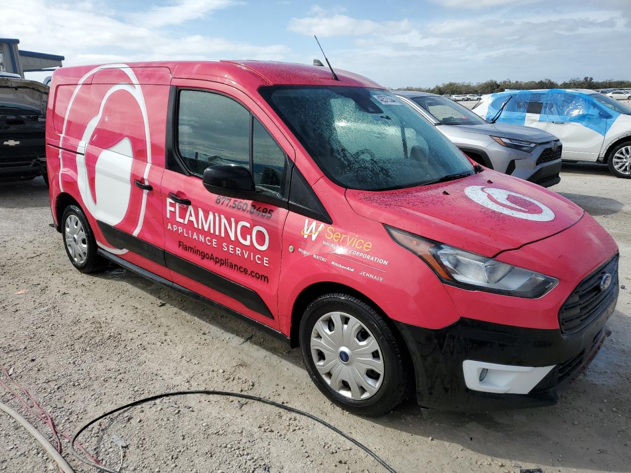 2021 Ford Transit Connect Xlt Pink vin: NM0LS7F27M1485632