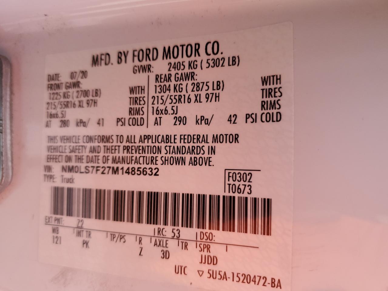 2021 Ford Transit Connect Xlt Pink vin: NM0LS7F27M1485632