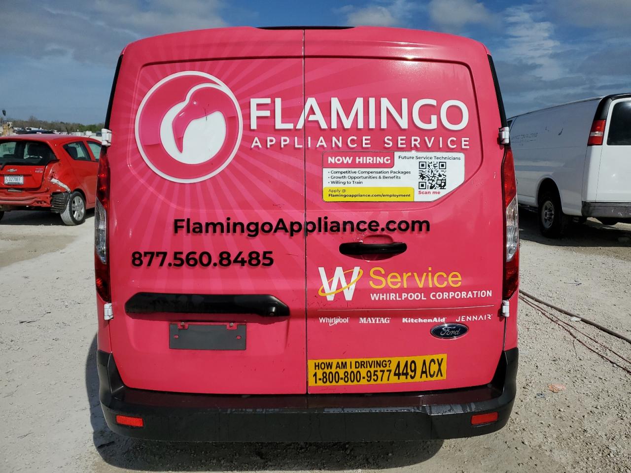 2021 Ford Transit Connect Xlt Pink vin: NM0LS7F27M1485632