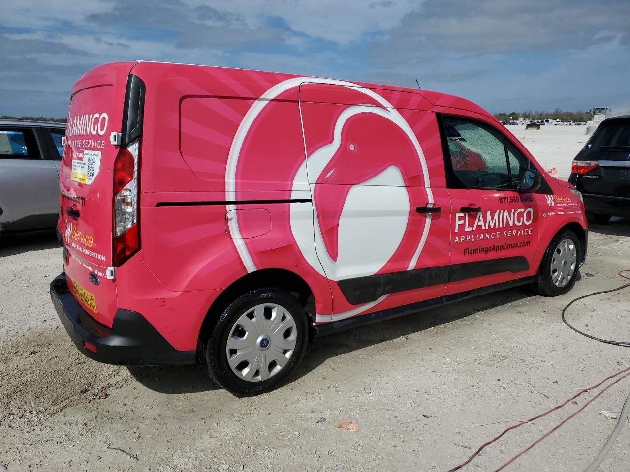 2021 Ford Transit Connect Xlt Pink vin: NM0LS7F27M1485632