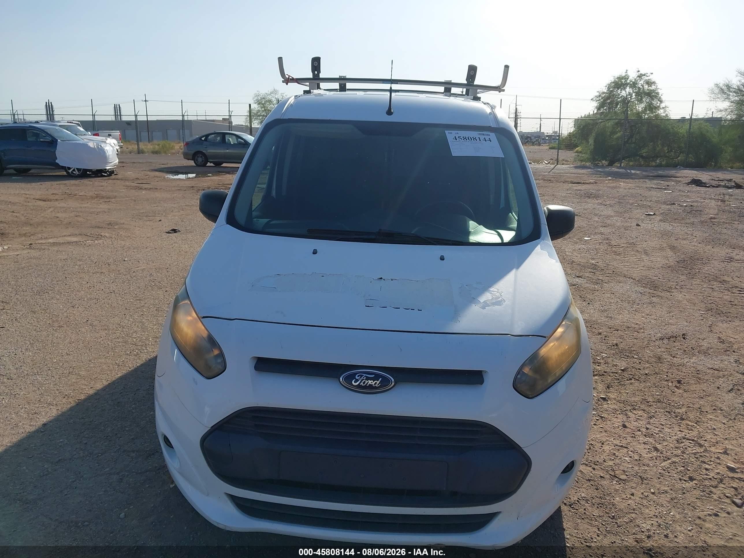 2014 Ford Transit Connect Xlt White vin: NM0LS7F70E1157191