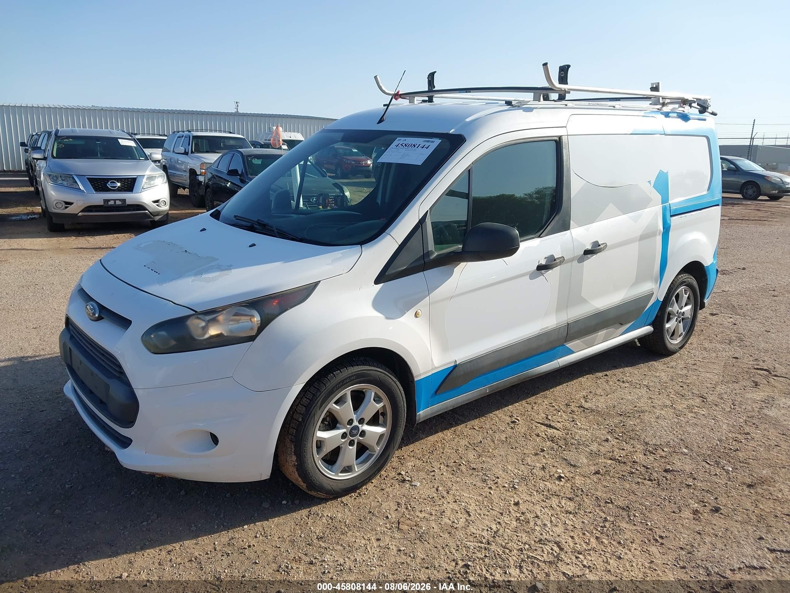 2014 Ford Transit Connect Xlt White vin: NM0LS7F70E1157191