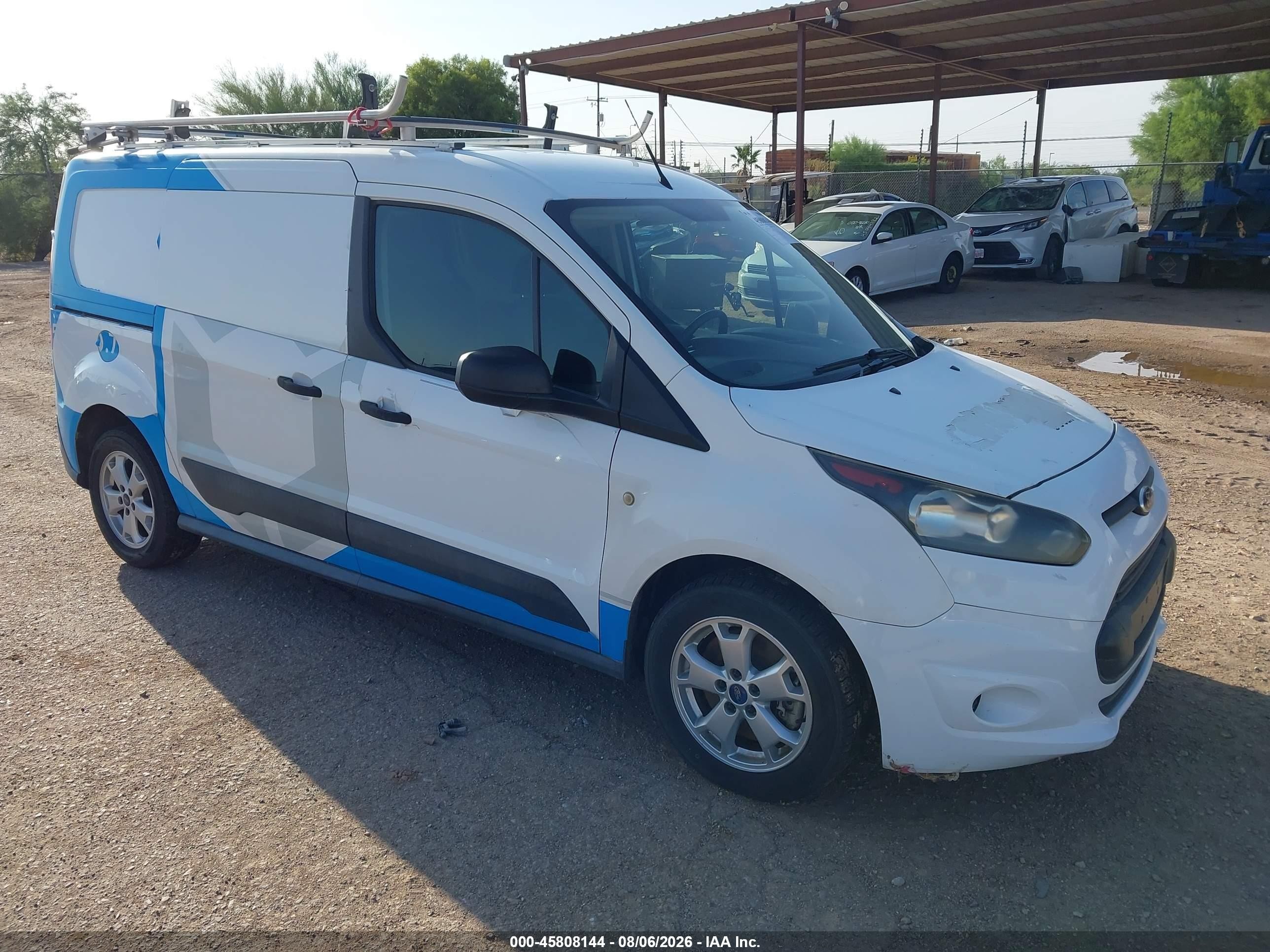 2014 Ford Transit Connect Xlt Белый vin: NM0LS7F70E1157191